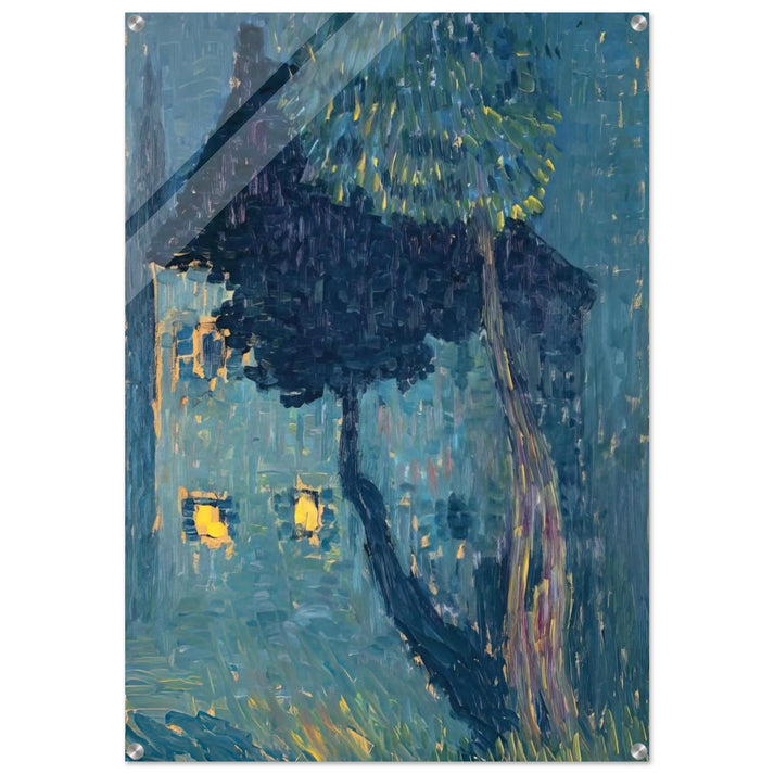 COTTAGE IN THE WOODS 1903 - Alexej von Jawlensky Acrylic Print - 70x100 cm / 28x40″ inches