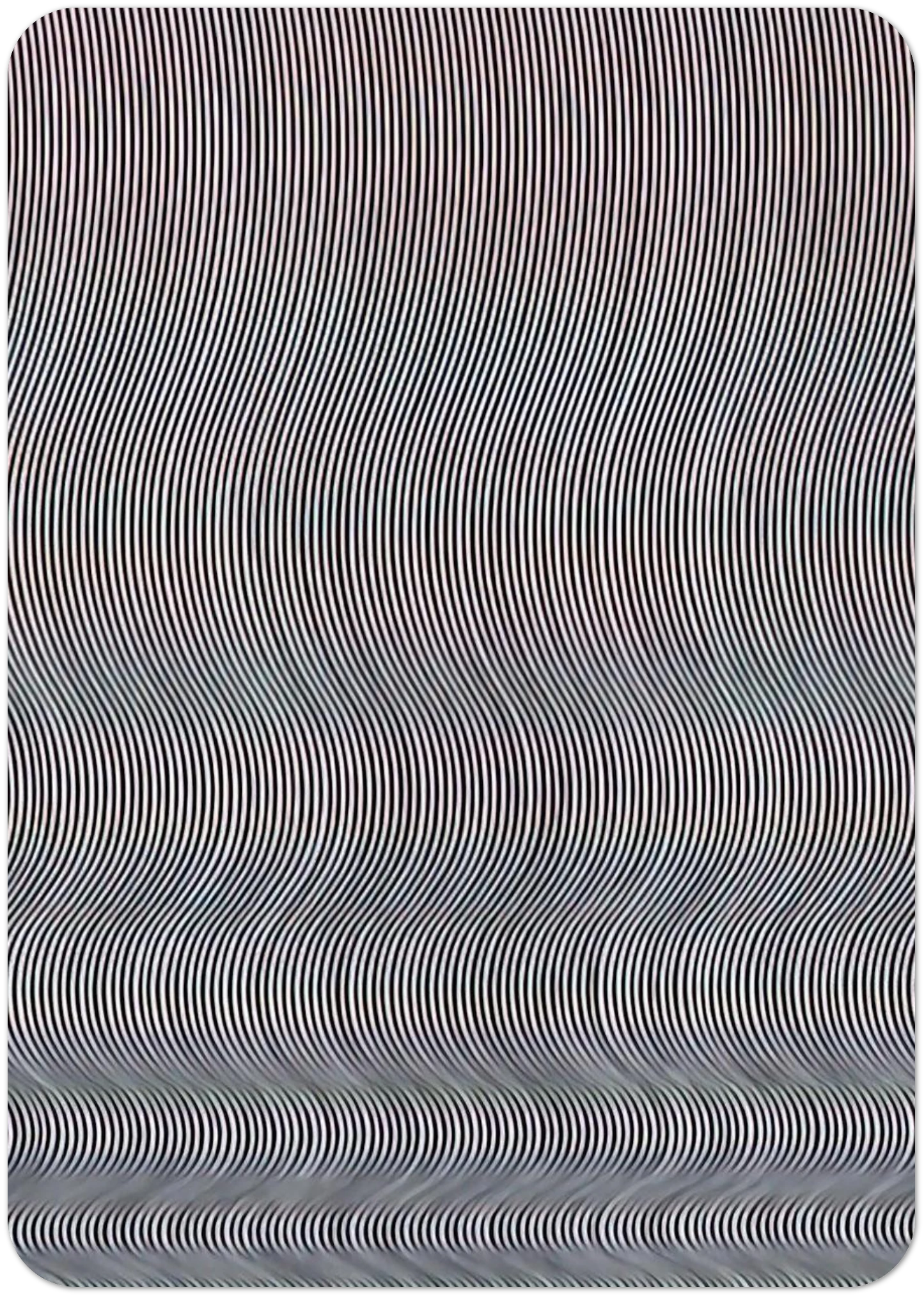 FALL 1963 By Bridget Riley Pack of 10 Post Cards | Bridget Riley Post Cards | A6 (10.5 x 14.8 cm) - 4.1 x 5.8 inches