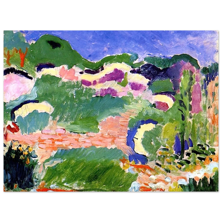 Henri Matisse - LES GENETS 1905 75x100 cm / 30x40inches Fine Art Poster