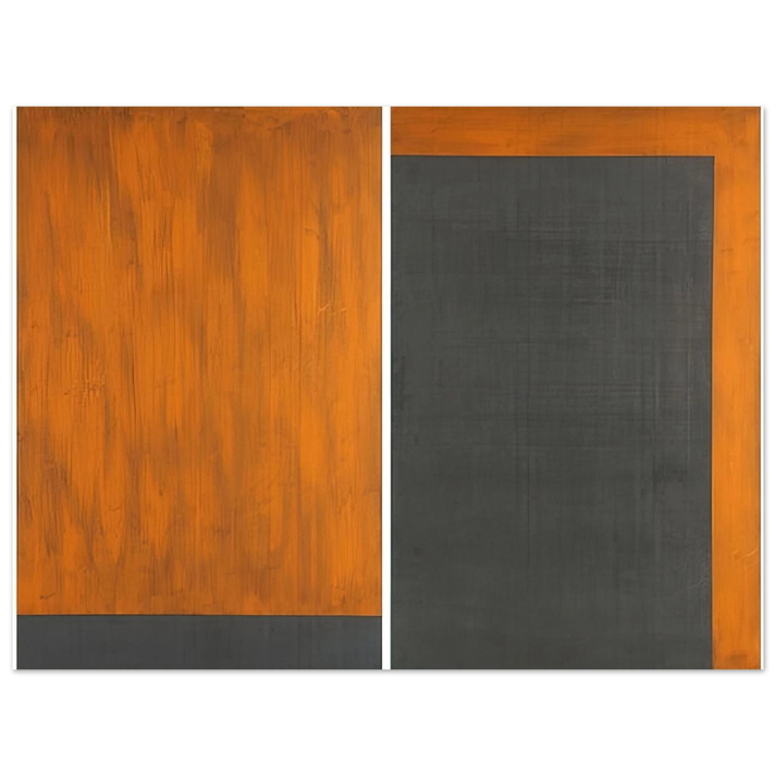 Gunther Forg - Untitled No. 12 and 13 - 1991 75x100 cm / 30x40inches Fine Art Poster