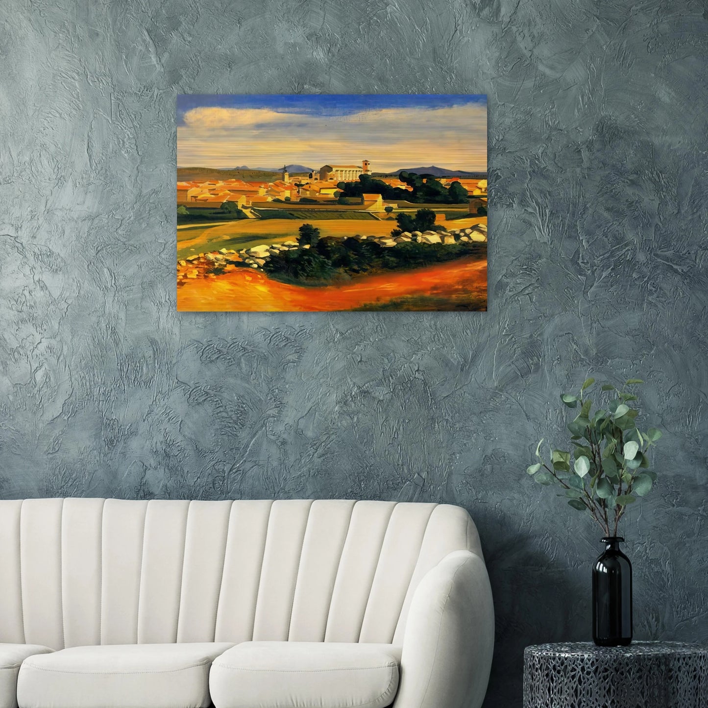 LANDSCAPE 1930 - Andre Derain Brushed Aluminum Print - 70x100 cm / 28x40 inches | Andre Derain Aluminum Print | Andre Derain Prints