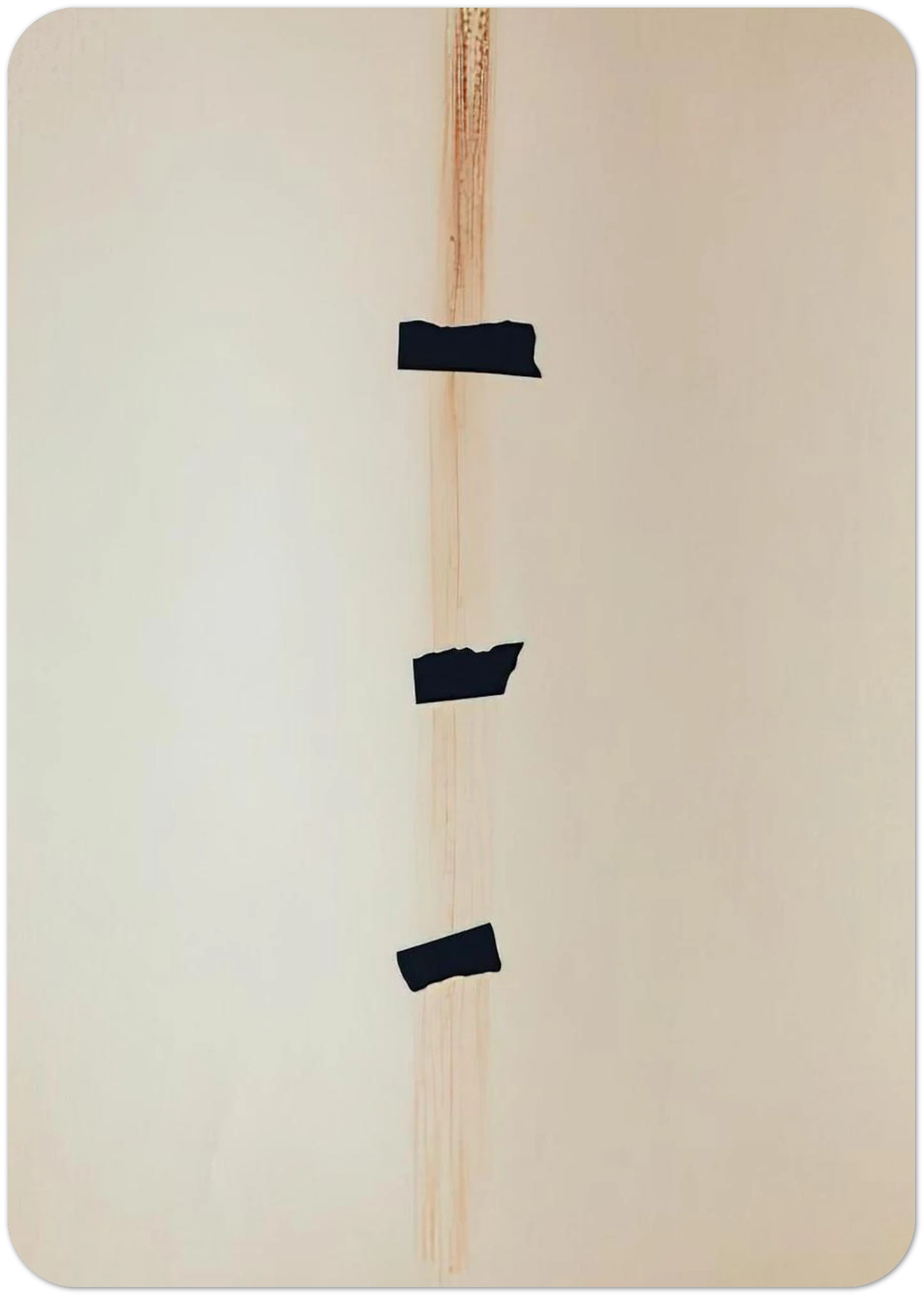 LES TROIS NOIRS 1976 By Antoni Tapies Pack of 10 Post Cards | Antoni Tapies Post Cards | A6 (10.5 x 14.8 cm) - 4.1 x 5.8 inches