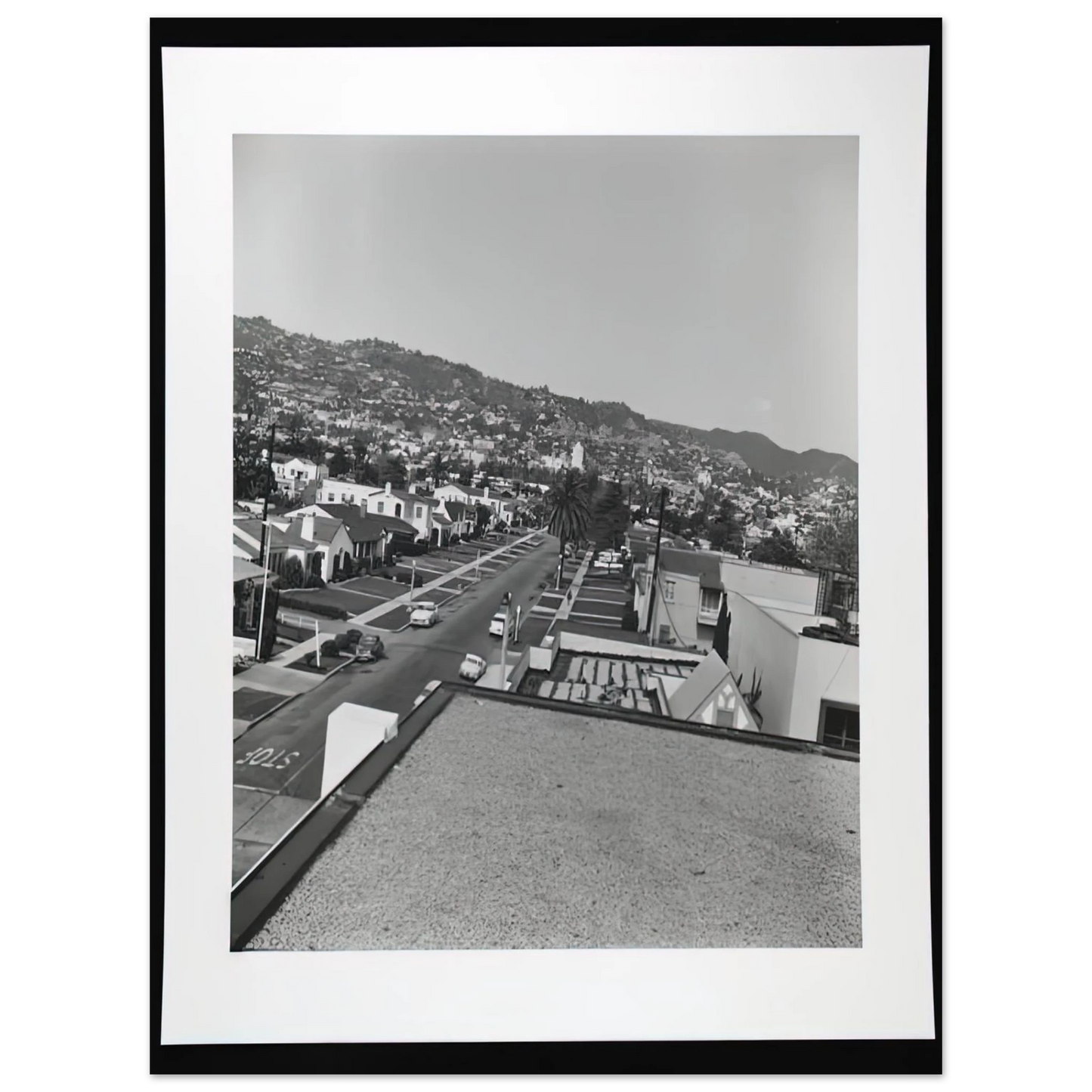 Edward Ruscha - RESIDENTIAL ROOFTOPS SERIES 1 Fine Art Poster - Default Title