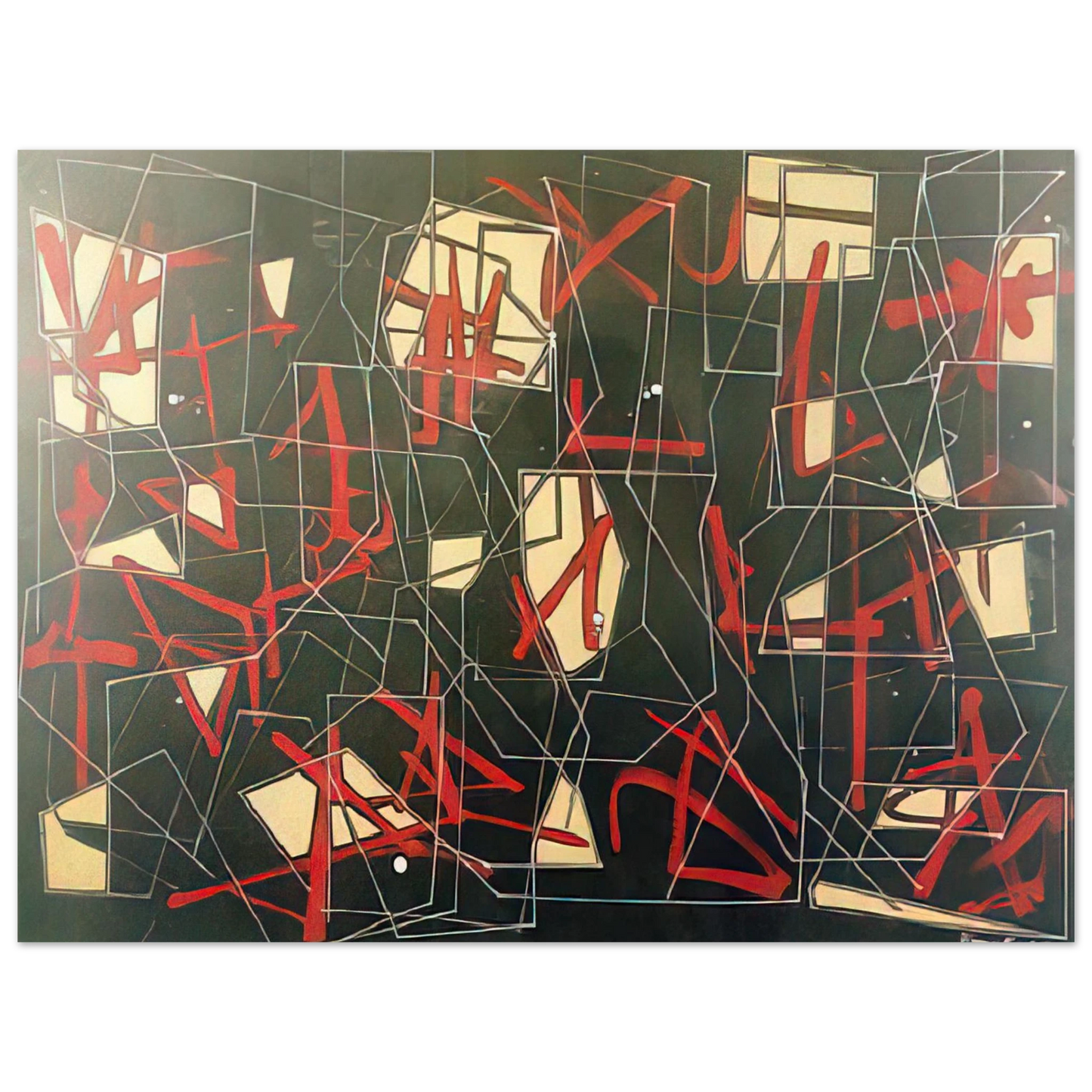 Jimmy Ernst - Synapse - 1950 Fine Art Poster - Default Title