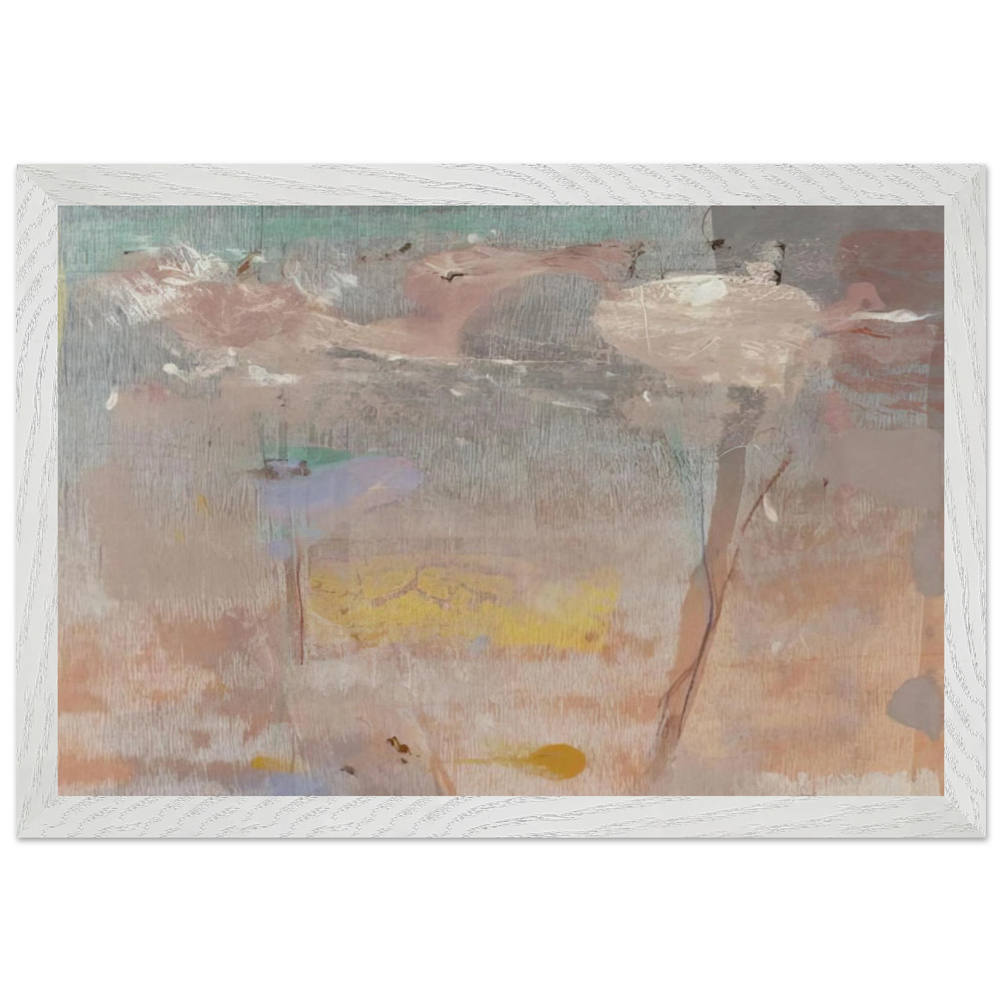Helen Frankenthaler - Monotype I - 1981 Wall art - 45x60 cm / 18x24 inches - Fine Art Poster - -