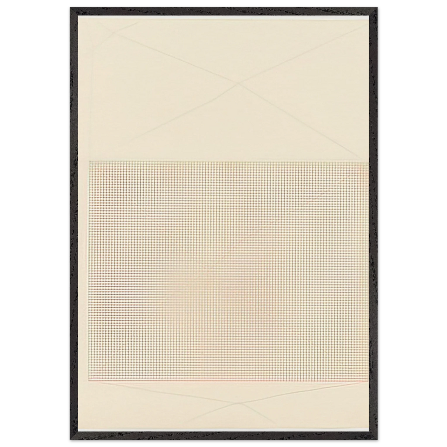 Untitled 7315 - 1973 - Gego Framed Art Print – Black Wooden Frame - Default Title - -Framed Art Print