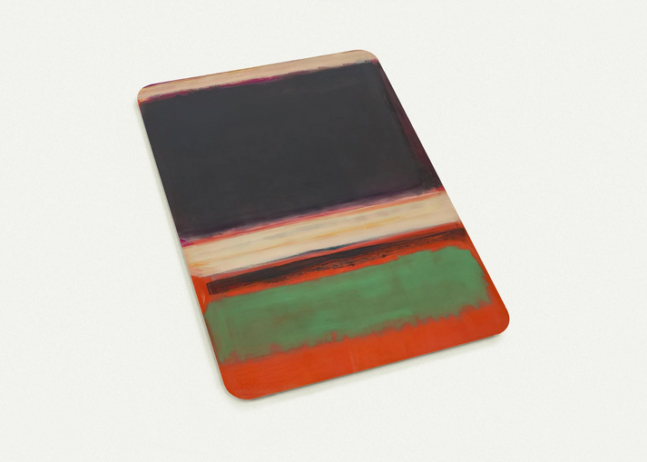 No.3No.13 Magenta, Black, Green on Orange - 1949 By Mark Rothko Pack of 10 Post Cards | Mark Rothko Post Cards | A6 (10.5 x 14.8 cm) - 4.1 x 5.8 inches