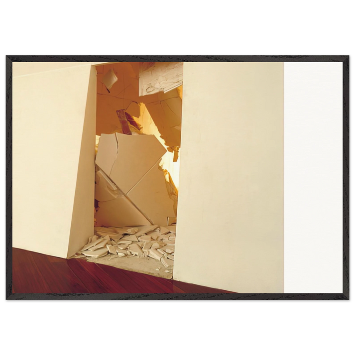 New House - 2000 - Lygia Pape 70x100 cm / 28x40 inches Framed Art Print – Black Wooden Frame