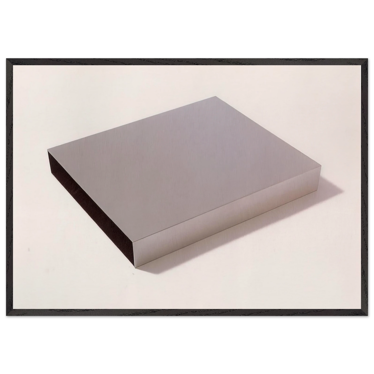 Untitled Multiple - 1971 - Donald Judd Framed Art Print – Black Wooden Frame - Default Title - -Framed Art Print