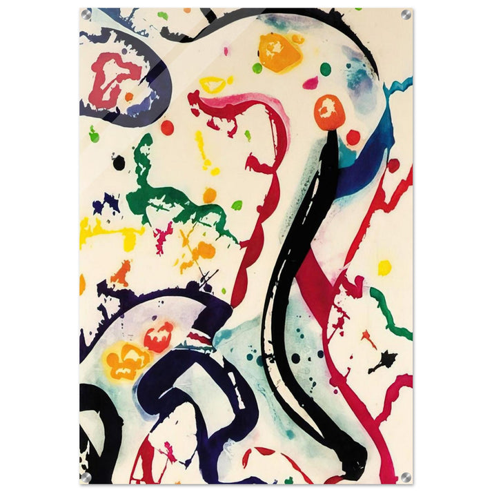 Untitled L. I112 - Sam Francis Acrylic Print - 70x100 cm / 28x40″ inches