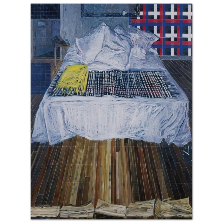 Jennifer Bartlett - Ten P.M. - 1992 75x100 cm / 30x40inches Fine Art Poster