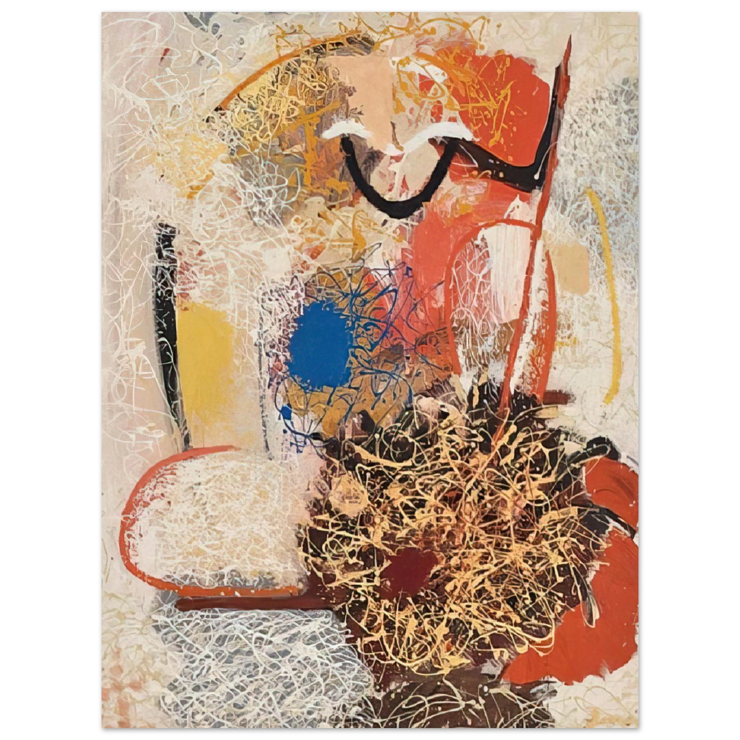 John Ferren - Untitled I - 1957 Fine Art Poster - Default Title