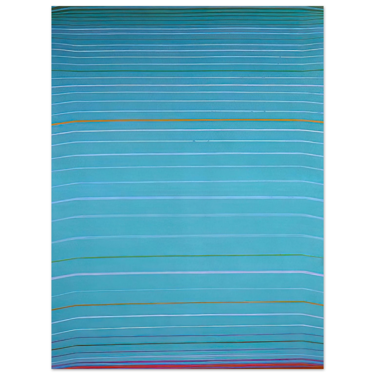 John Hoyland - April 1961 - 1961 Fine Art Poster - Default Title