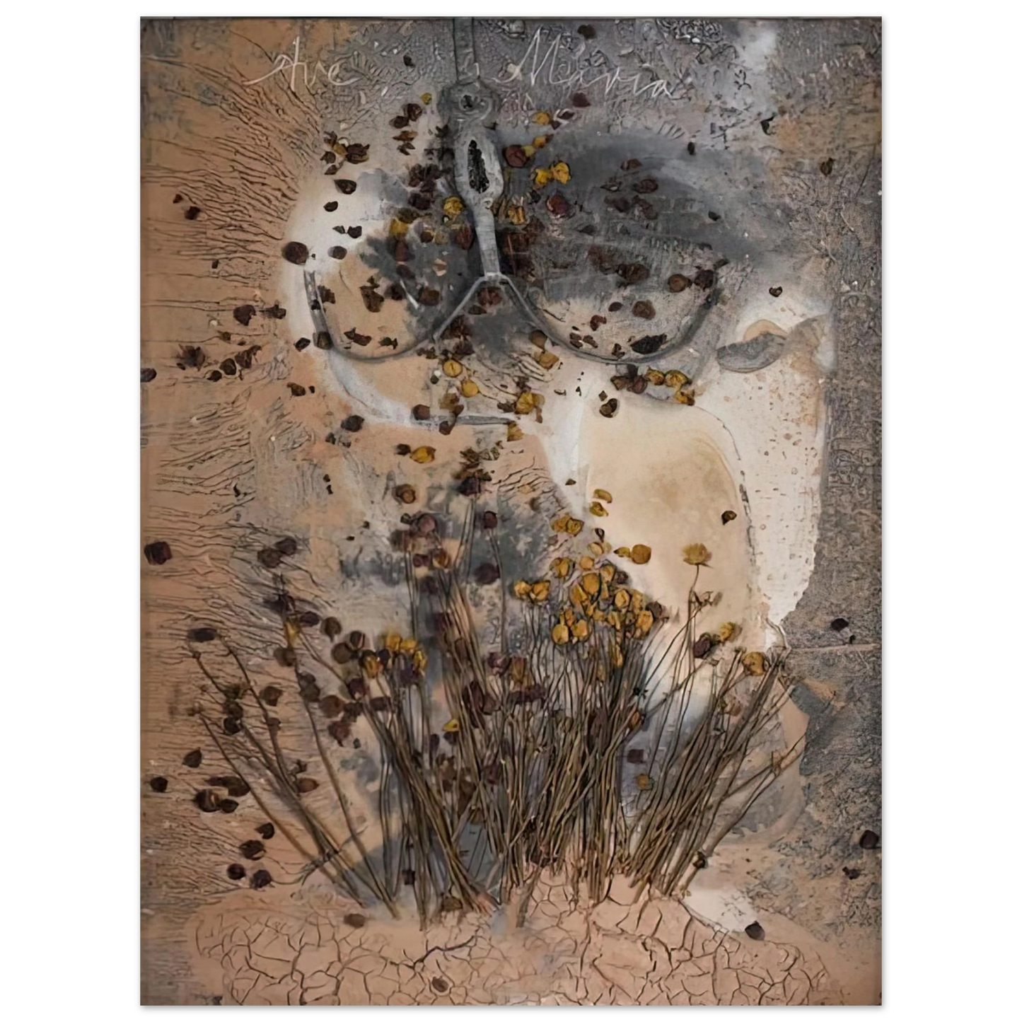 Anselm Kiefer - AVE MARIA 2007 Fine Art Poster - Default Title