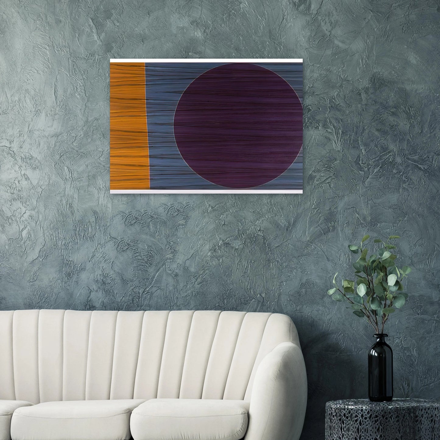 Rhinoceros 3 - Sam Gilliam Brushed Aluminum Print - 70x100 cm / 28x40 inches | Sam Gilliam Aluminum Print | Sam Gilliam Prints