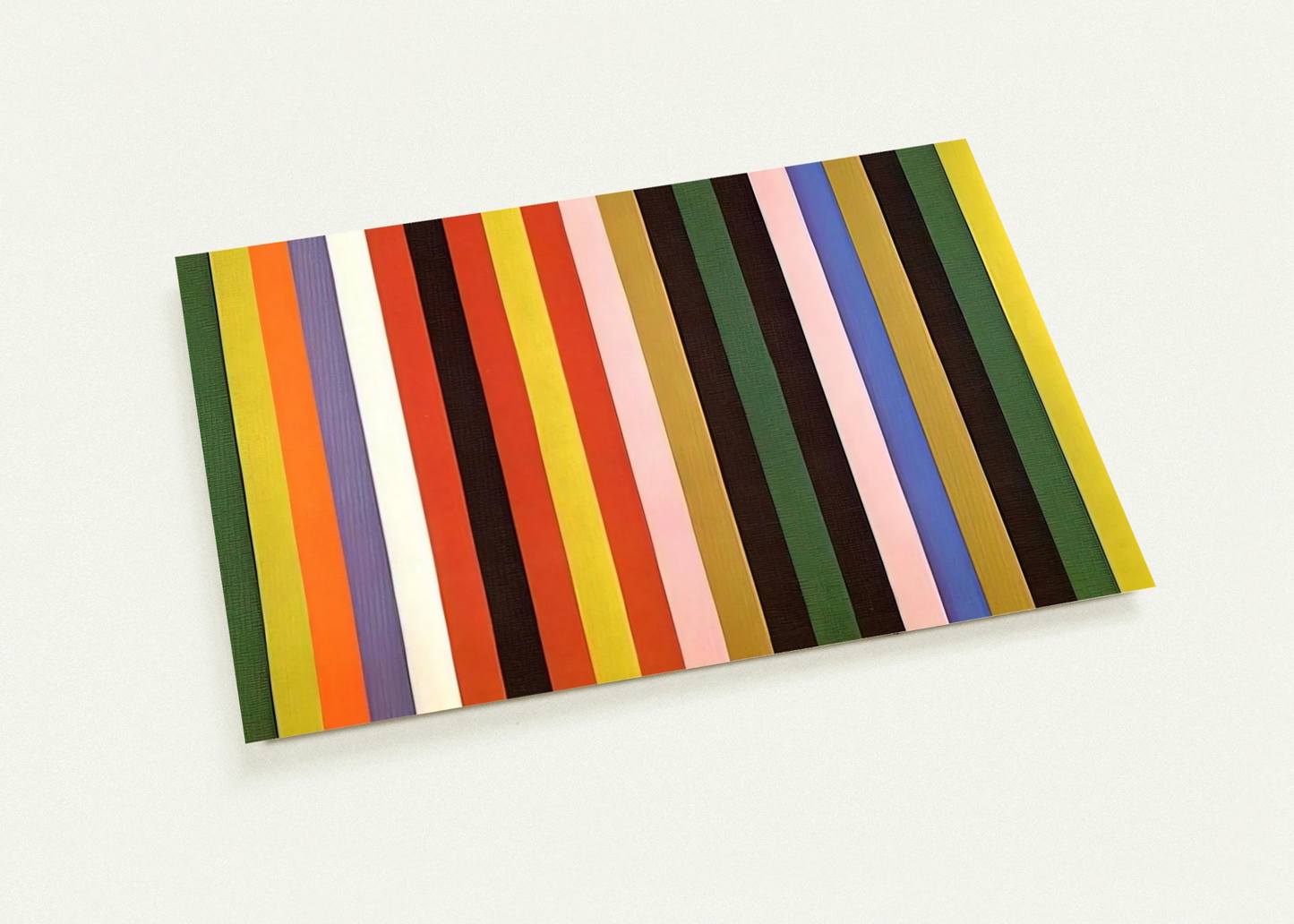 Ferris Wheel - 1963 By Gene Davis Pack of 10 Post Cards | Gene Davis Post Cards | A6 (10.5 x 14.8 cm) - 4.1 x 5.8 inches