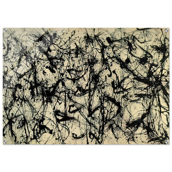 NUMBER 32 1950 - Jackson Pollock Acrylic Print - 70x100 cm / 28x40″ inches
