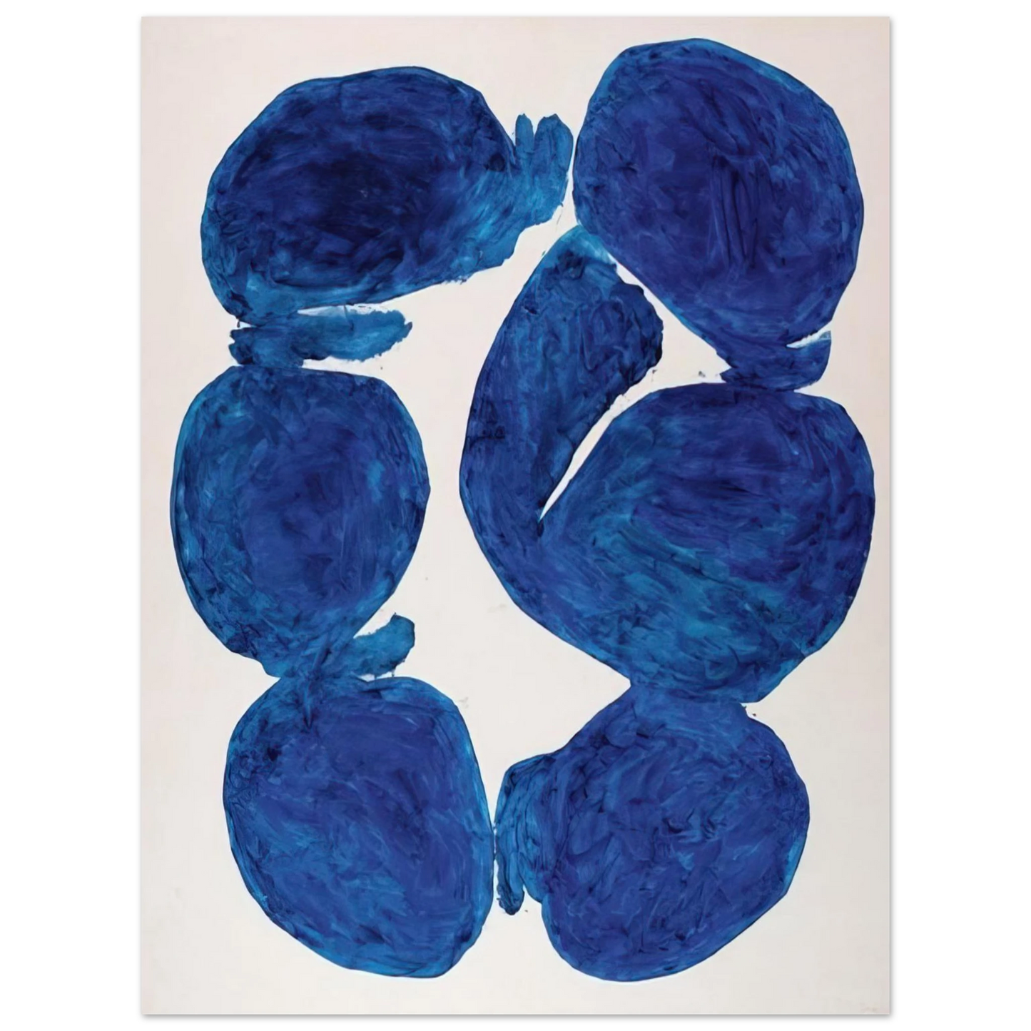 Simon Hantai - Meun - 1967 Fine Art Poster - Default Title