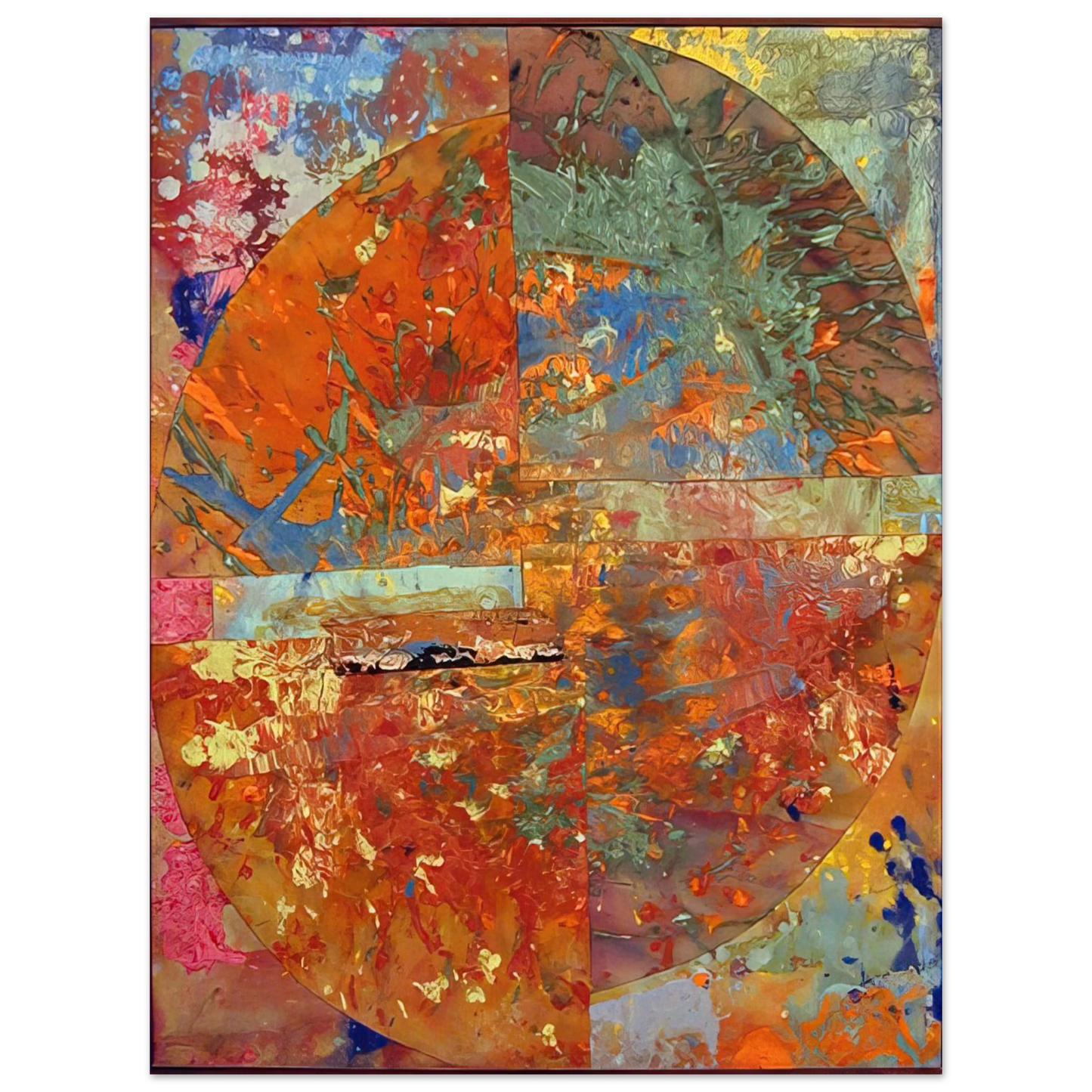 Sam Gilliam - Baptistry Fine Art Poster - Default Title