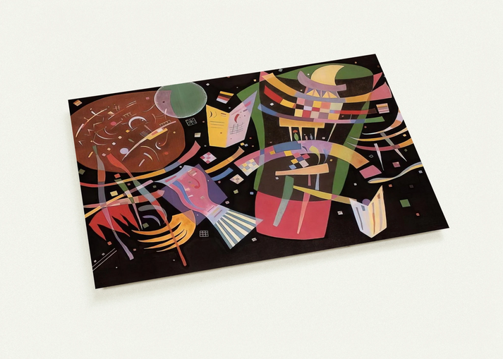COMPOSITION X 1939 By Wassily Kandinsky Pack of 10 Post Cards | Wassily Kandinsky Post Cards | A6 (10.5 x 14.8 cm) - 4.1 x 5.8 inches