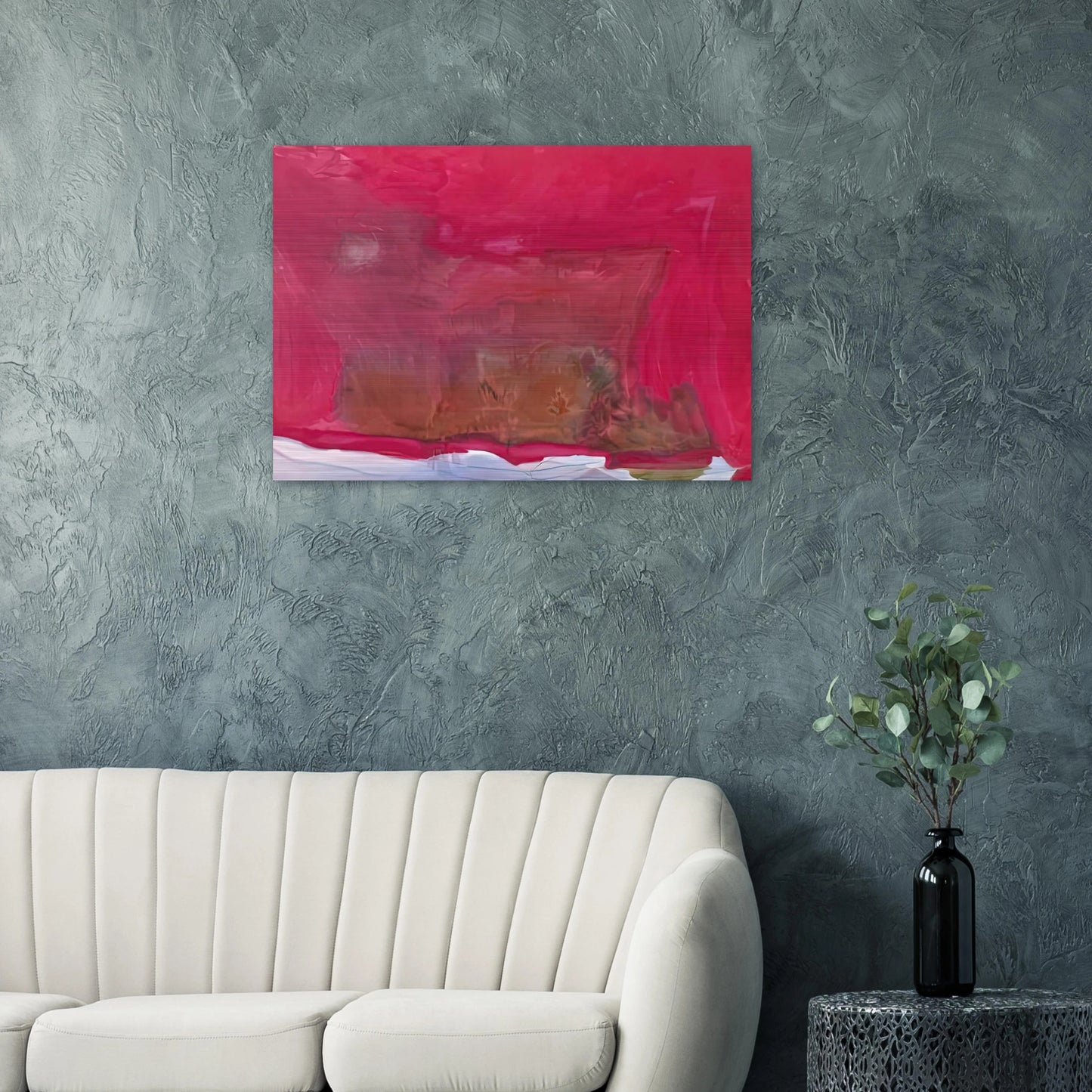 Renaissance, 1971- - Helen Frankenthaler Brushed Aluminum Print - 70x100 cm / 28x40 inches | Helen Frankenthaler Aluminum Print | Helen Frankenthaler Prints