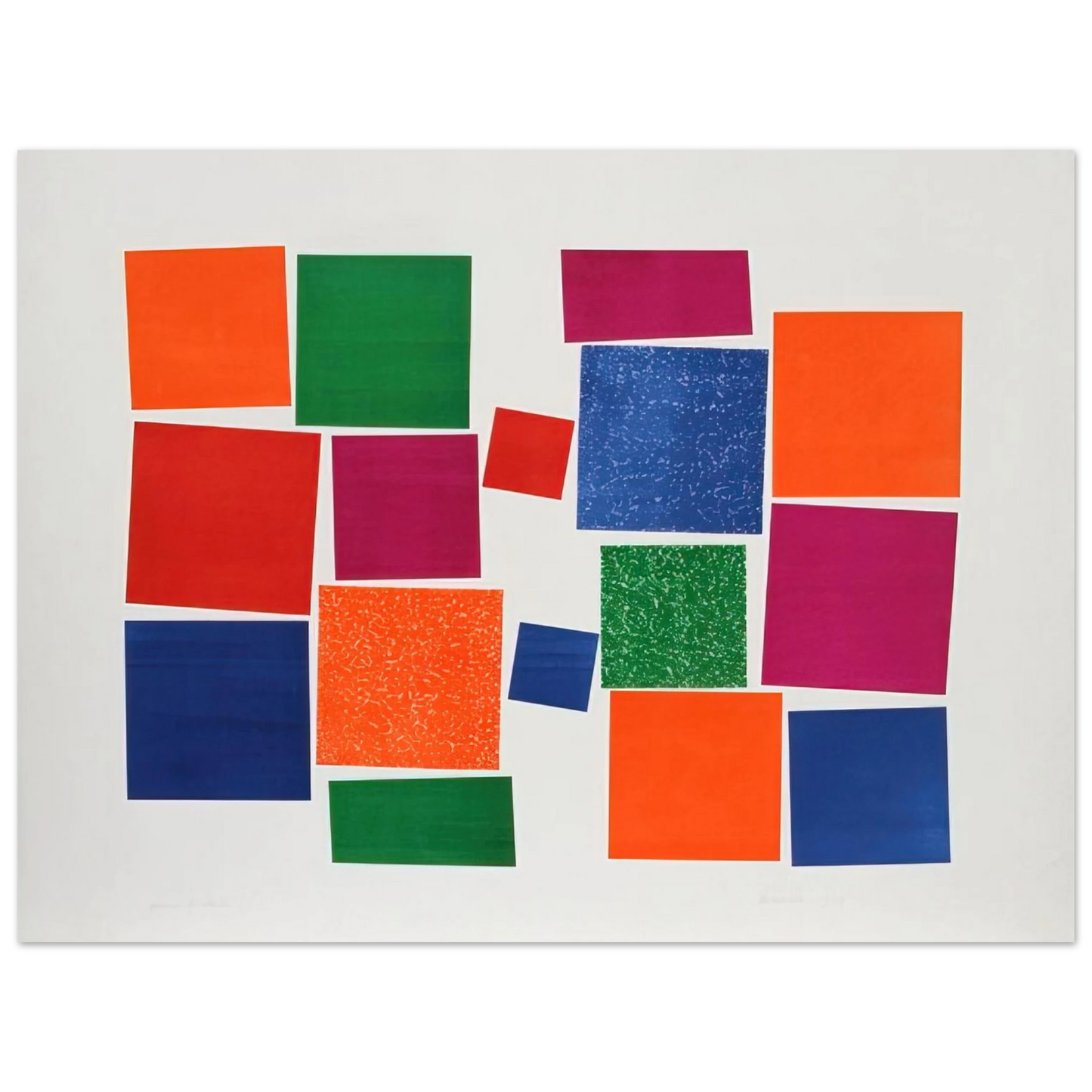 Piero Dorazio - Untitled V - 1967 Fine Art Poster - Default Title