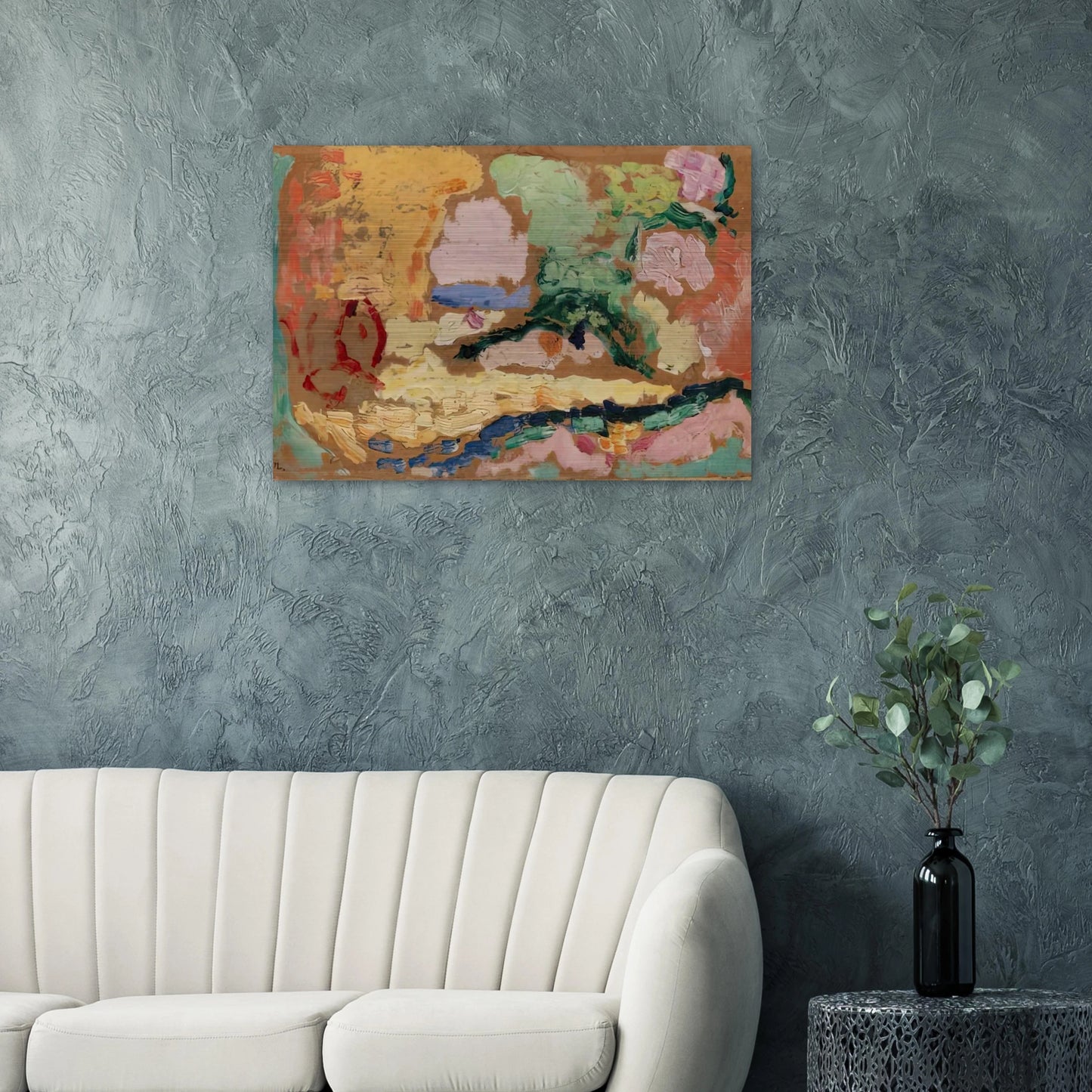 SKETCH FOR LE BONHEUR DE VIVRE 1906 - Henri Matisse Brushed Aluminum Print - 70x100 cm / 28x40 inches | Henri Matisse Aluminum Print | Henri Matisse Prints