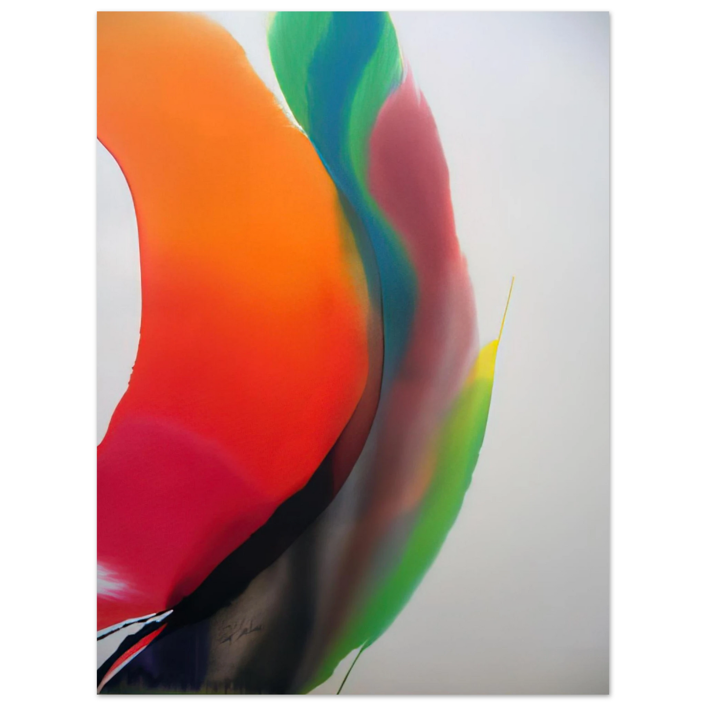 Paul Jenkins - Phenomena Montezuma s Band Fine Art Poster - Default Title