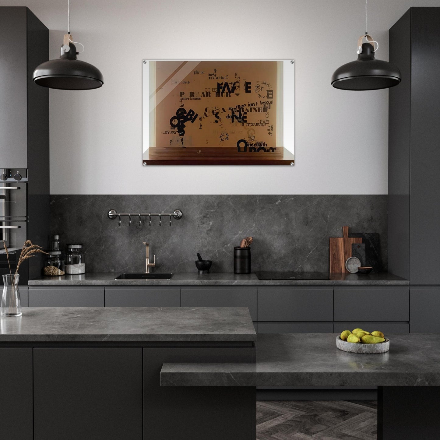 Not Wanting To Say Anything About Marcel, I - 1969 - John Cage Acrylic Print - 70x100 cm / 28x40″ inches