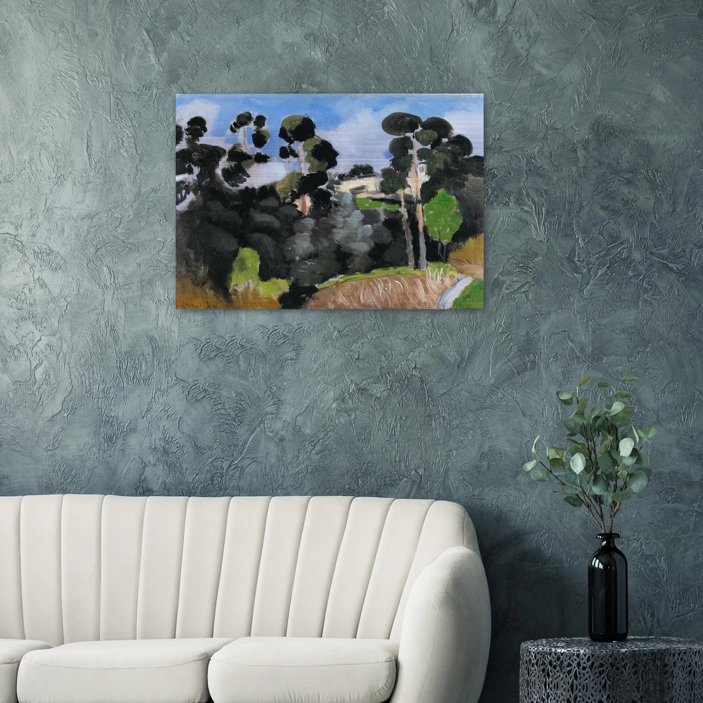 LANDSCAPE 1 - Henri Matisse Brushed Aluminum Print - 70x100 cm / 28x40 inches | Henri Matisse Aluminum Print | Henri Matisse Prints