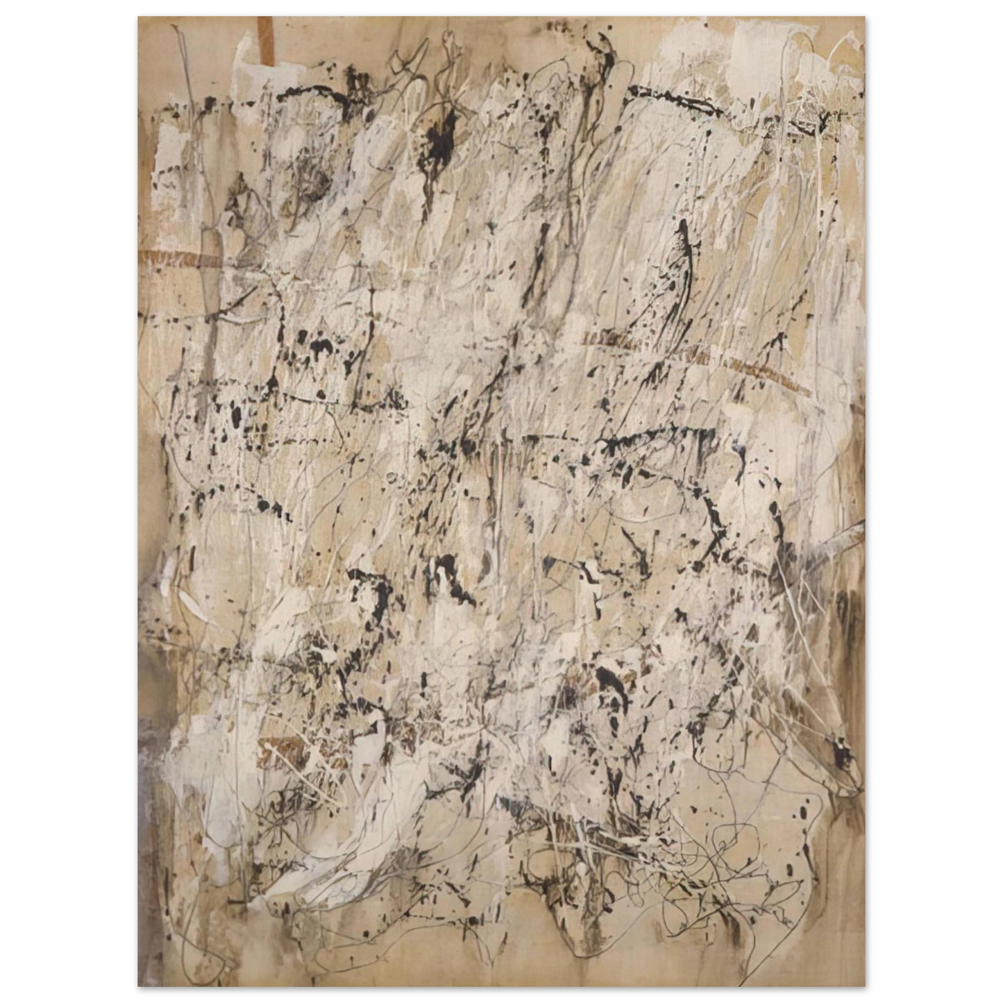 Enrico Castellani - Pittura 12-58 - 1958 Fine Art Poster - Default Title