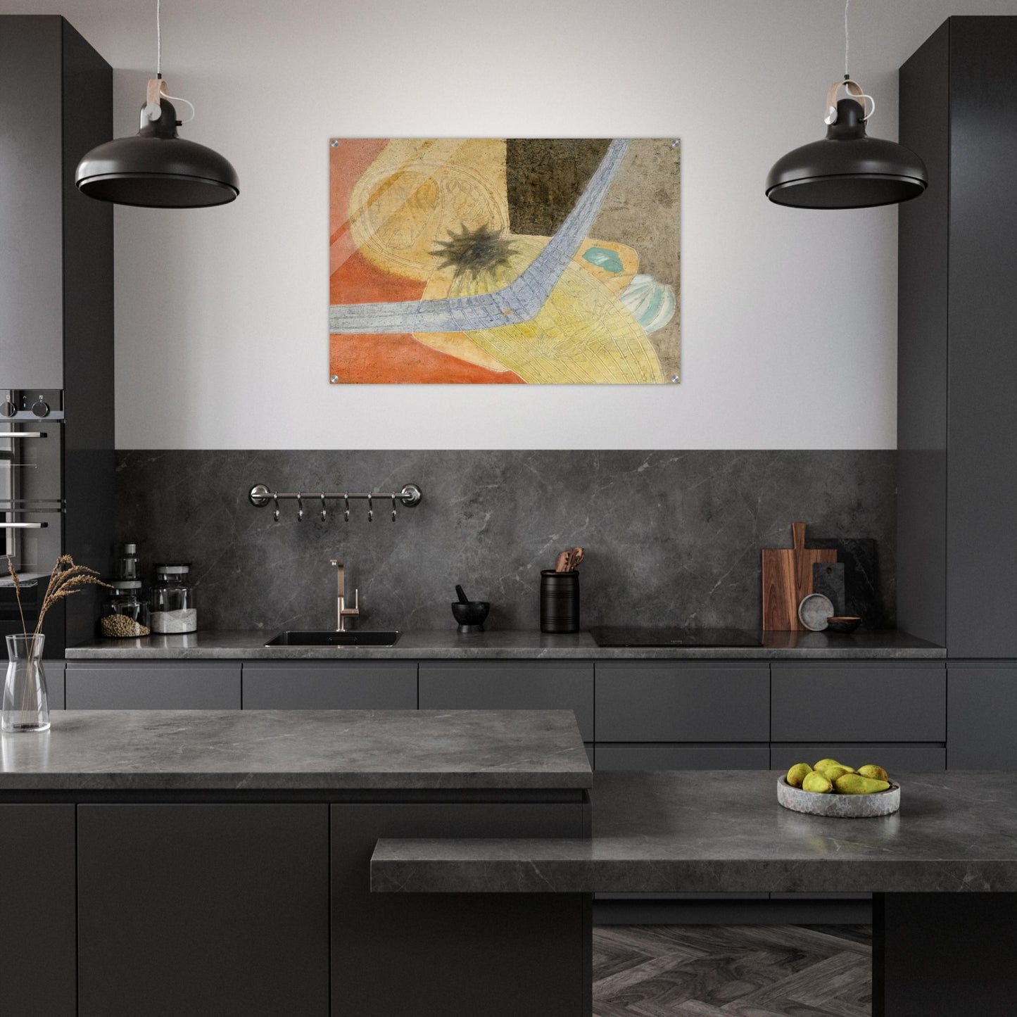 Composition - 1933 - John Ferren Acrylic Print - 70x100 cm / 28x40″ inches