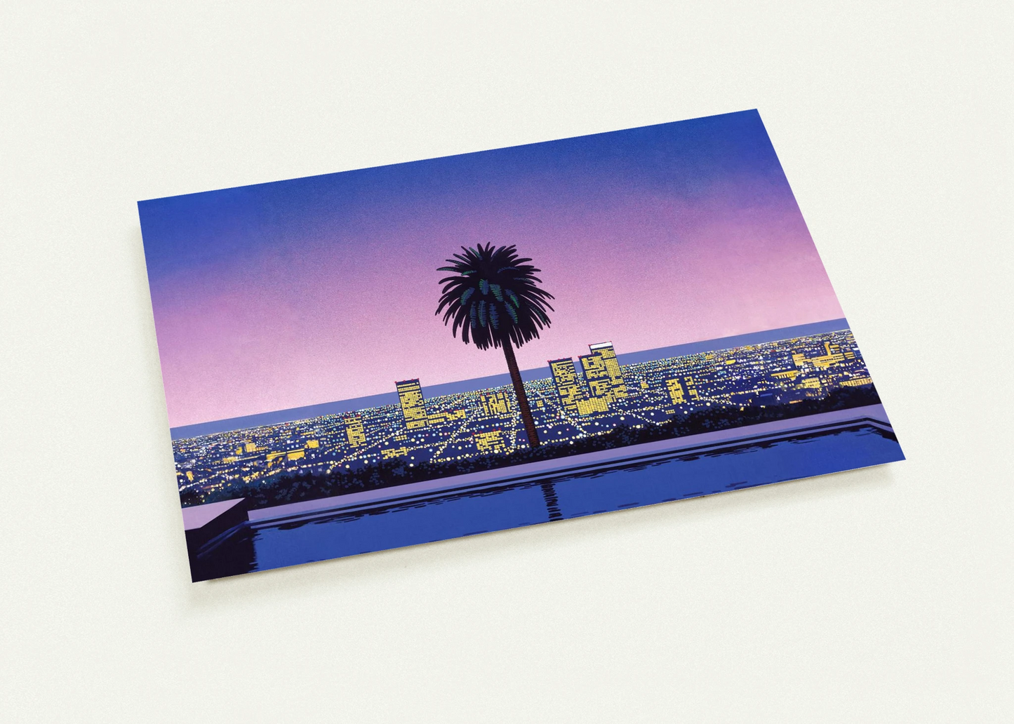 Pacific Breeze 2 By Hiroshi Nagai Pack of 10 Post Cards | Hiroshi Nagai Post Cards | A6 (10.5 x 14.8 cm) - 4.1 x 5.8 inches