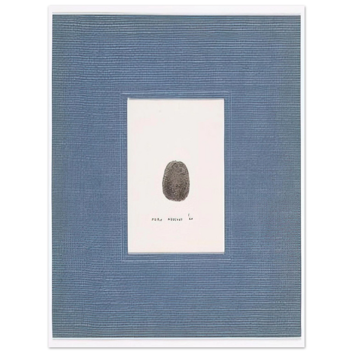 Piero Manzoni - Thumbprint - 1960 75x100 cm / 30x40inches Fine Art Poster