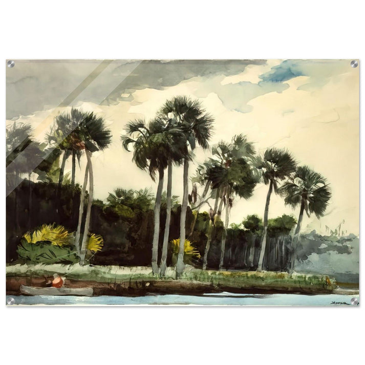 THE TURKEY BUZZARD - Winslow Homer Acrylic Print - 70x100 cm / 28x40″ inches