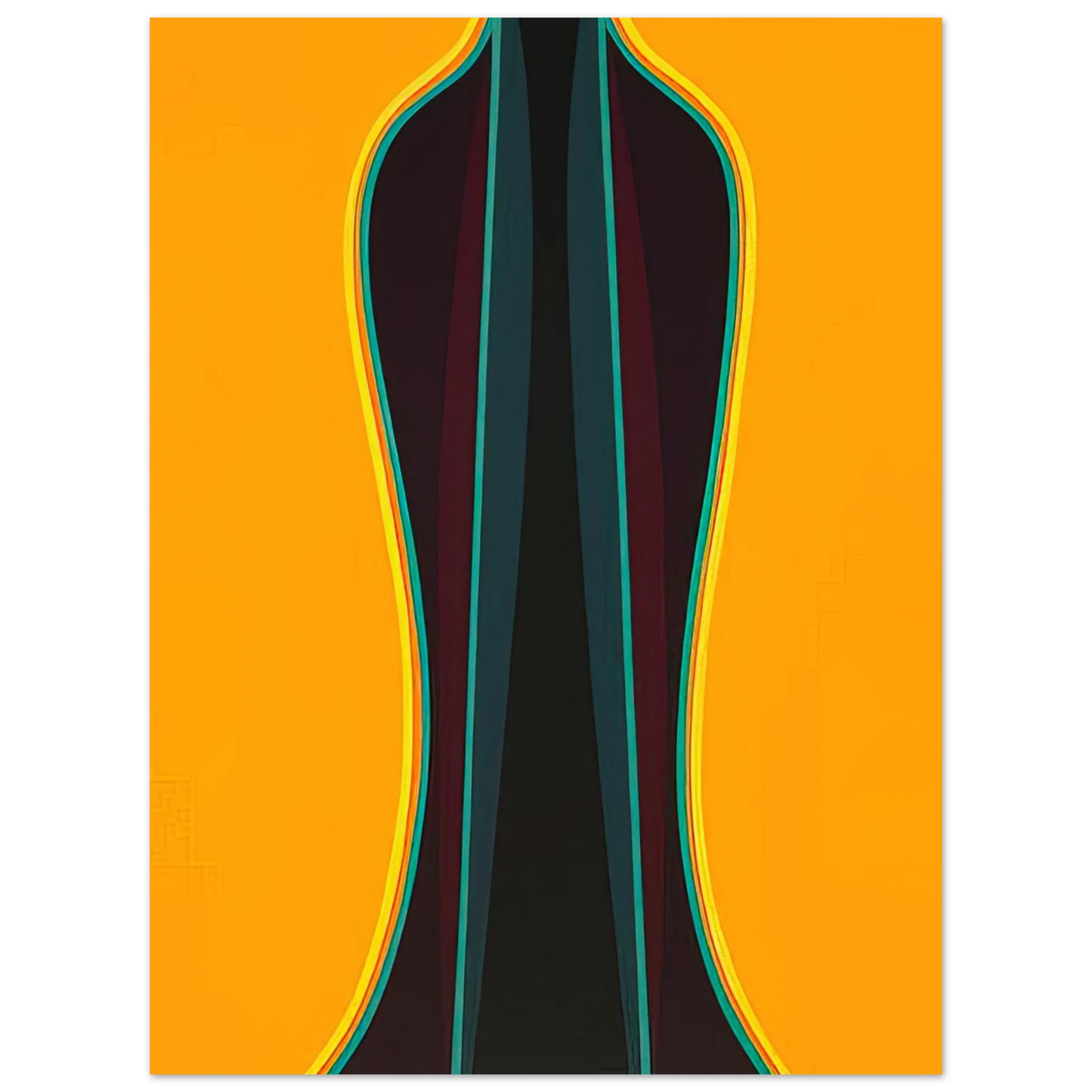 Lorser Feitelson - Archimage #2 - 1976 Fine Art Poster - Default Title