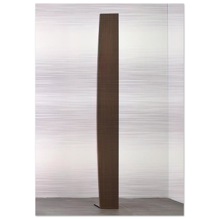 Curve XXXVI - Ellsworth Kelly Brushed Aluminum Print - 70x100 cm / 28x40 inches | Ellsworth Kelly Aluminum Print | Ellsworth Kelly Prints