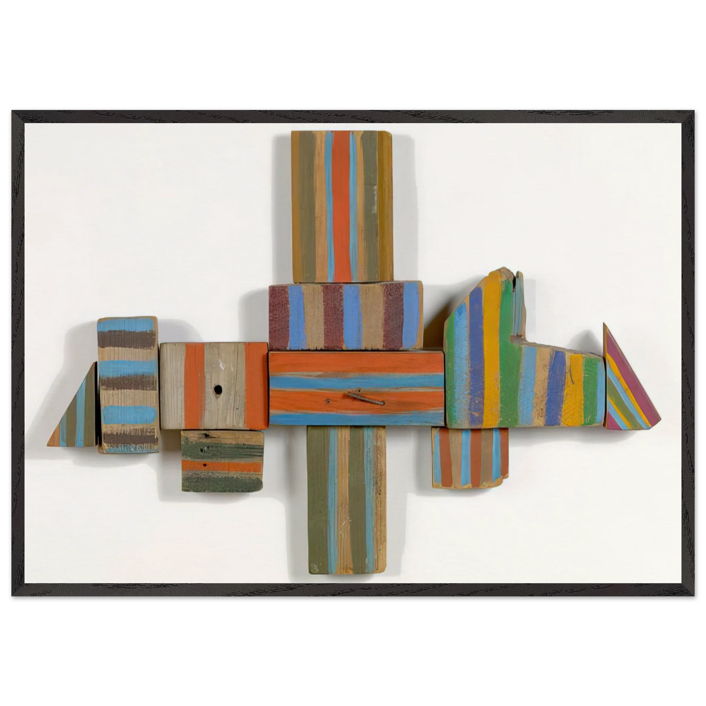 Yield - 1975 - Betty Parsons Framed Art Print – Black Wooden Frame - Default Title - -Framed Art Print