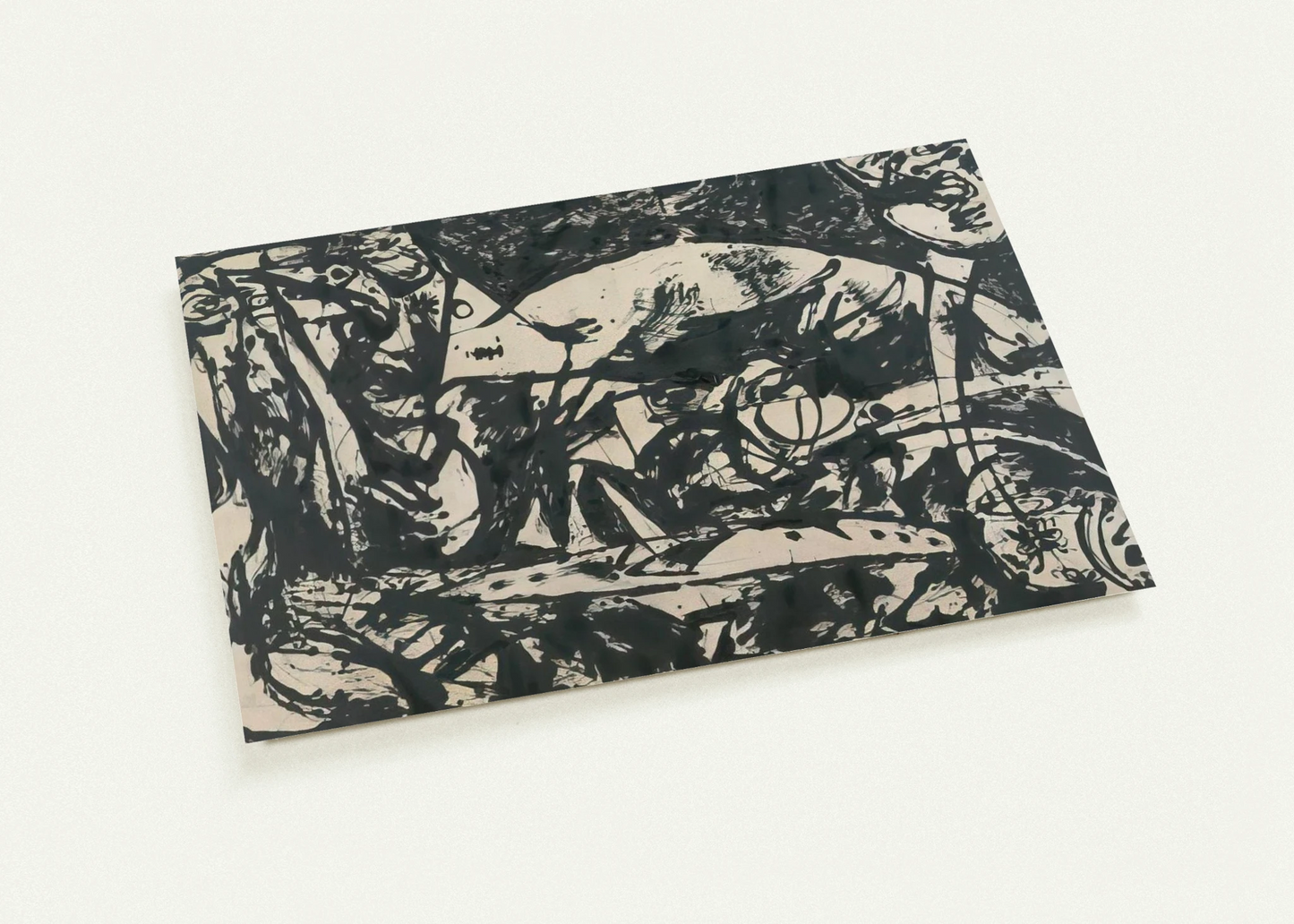 NUMBER 14 By Jackson Pollock Pack of 10 Post Cards | Jackson Pollock Post Cards | A6 (10.5 x 14.8 cm) - 4.1 x 5.8 inches