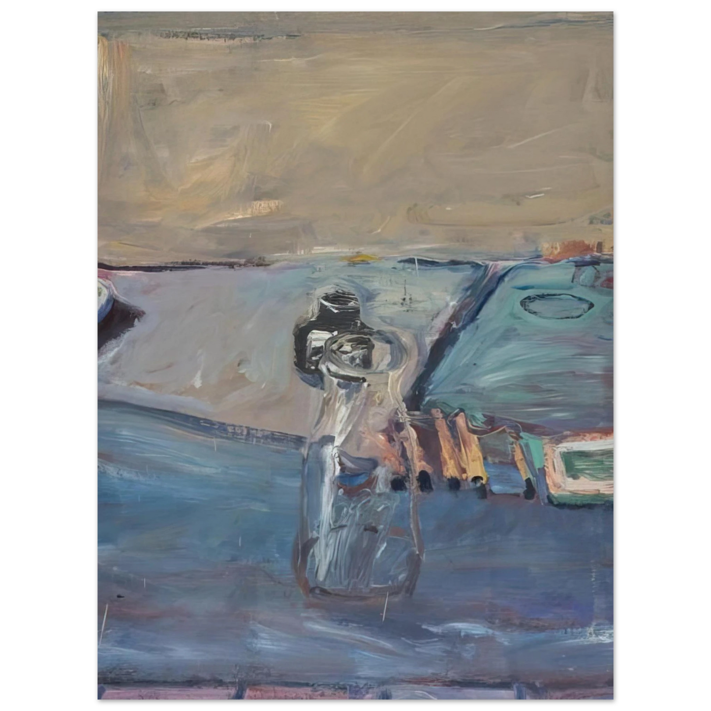 Richard Diebenkorn - Bottles Fine Art Poster - Default Title