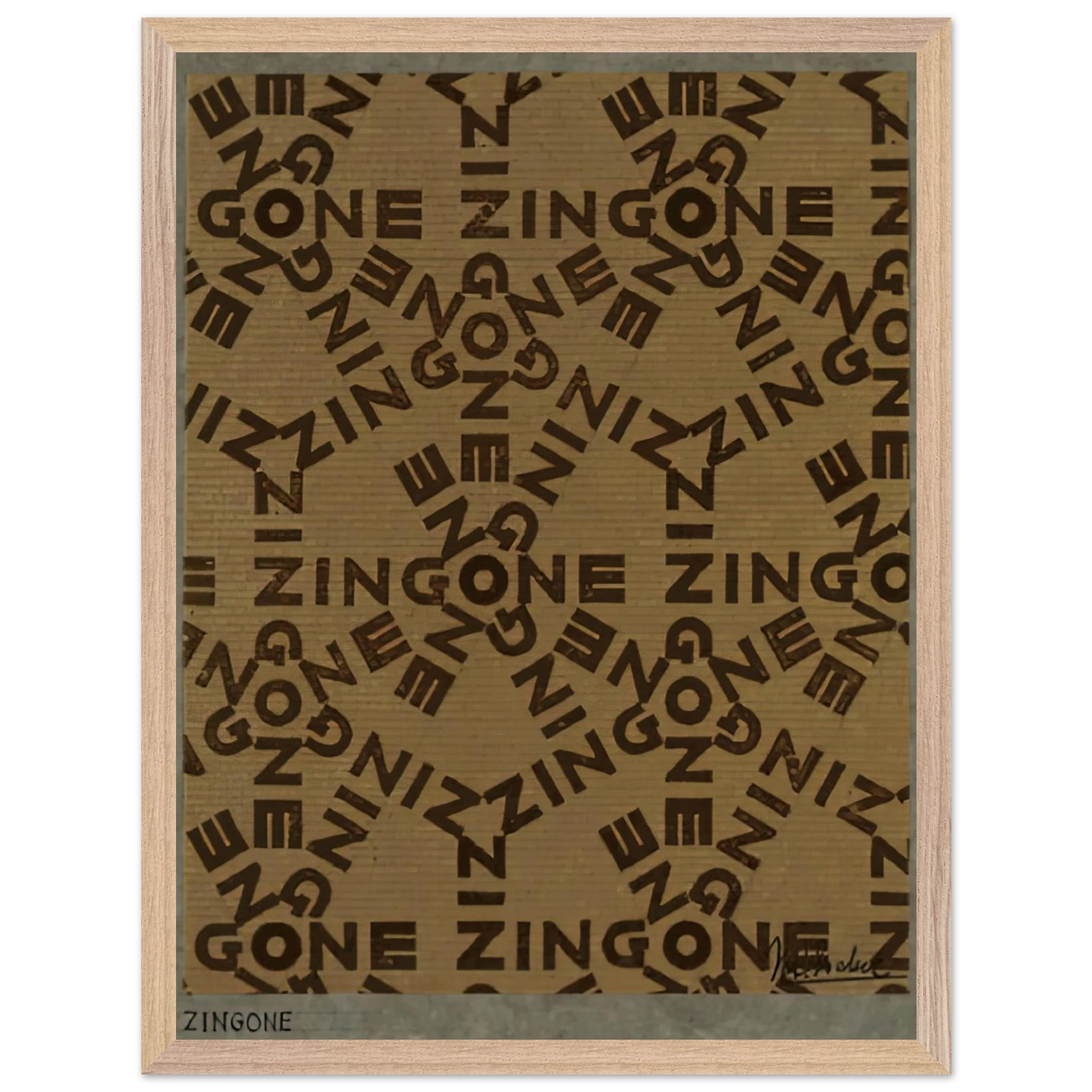 MC Escher - ESCHER (20) Wall Art - 30x40 cm / 12x16 inches - Premium Wooden Framed Poster With Fine Art Paper - Black frame