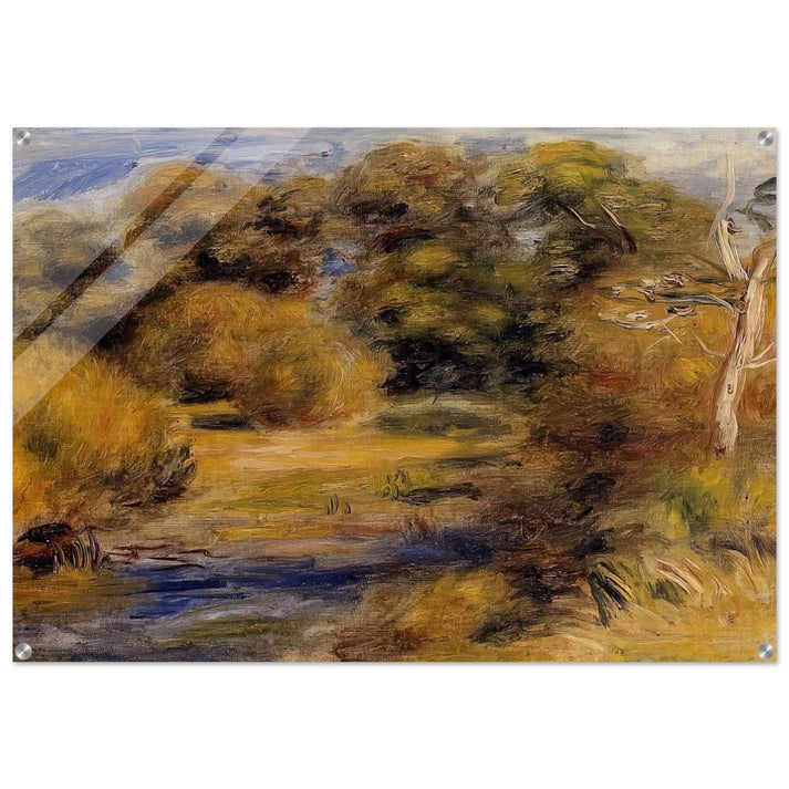 The Clearing - Pierre-Auguste Renoir Acrylic Print - 70x100 cm / 28x40″ inches