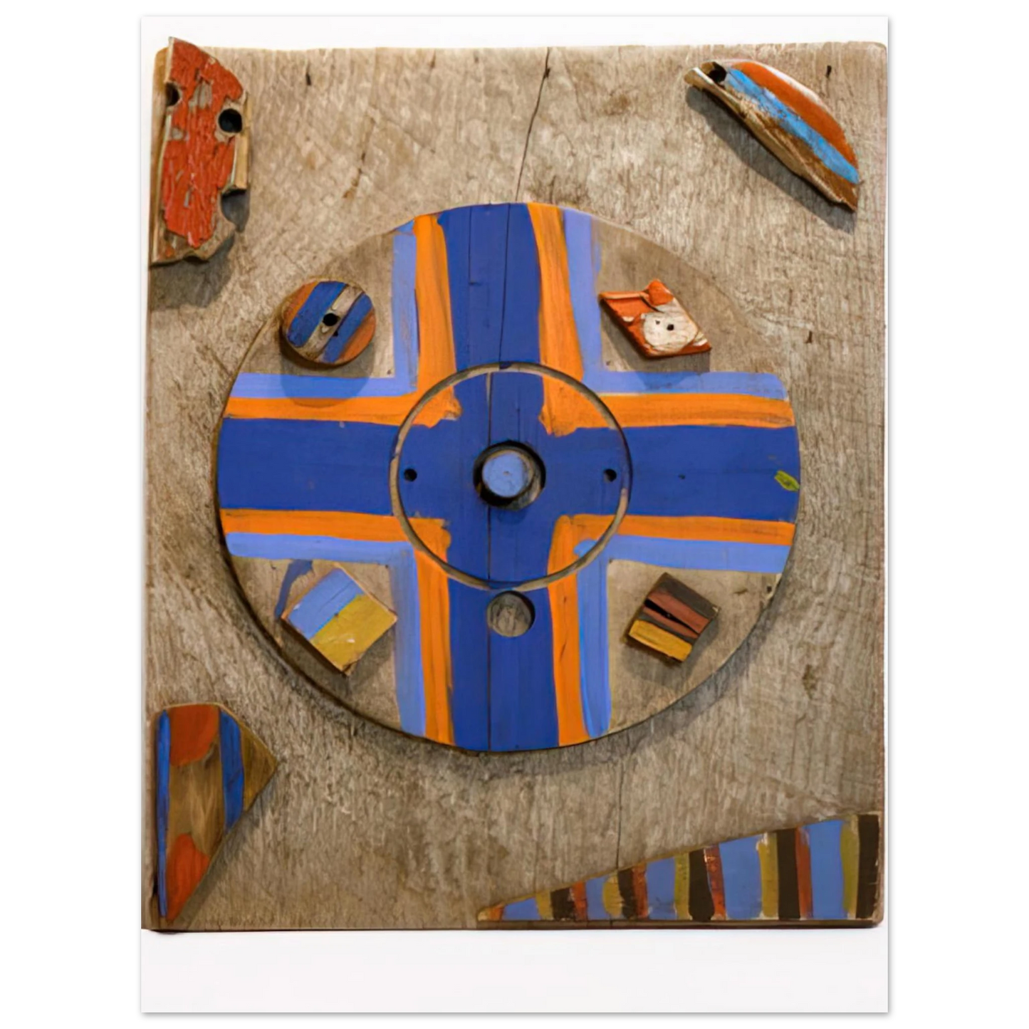 Betty Parsons - Eye of the Cross - 1976 Fine Art Poster - Default Title