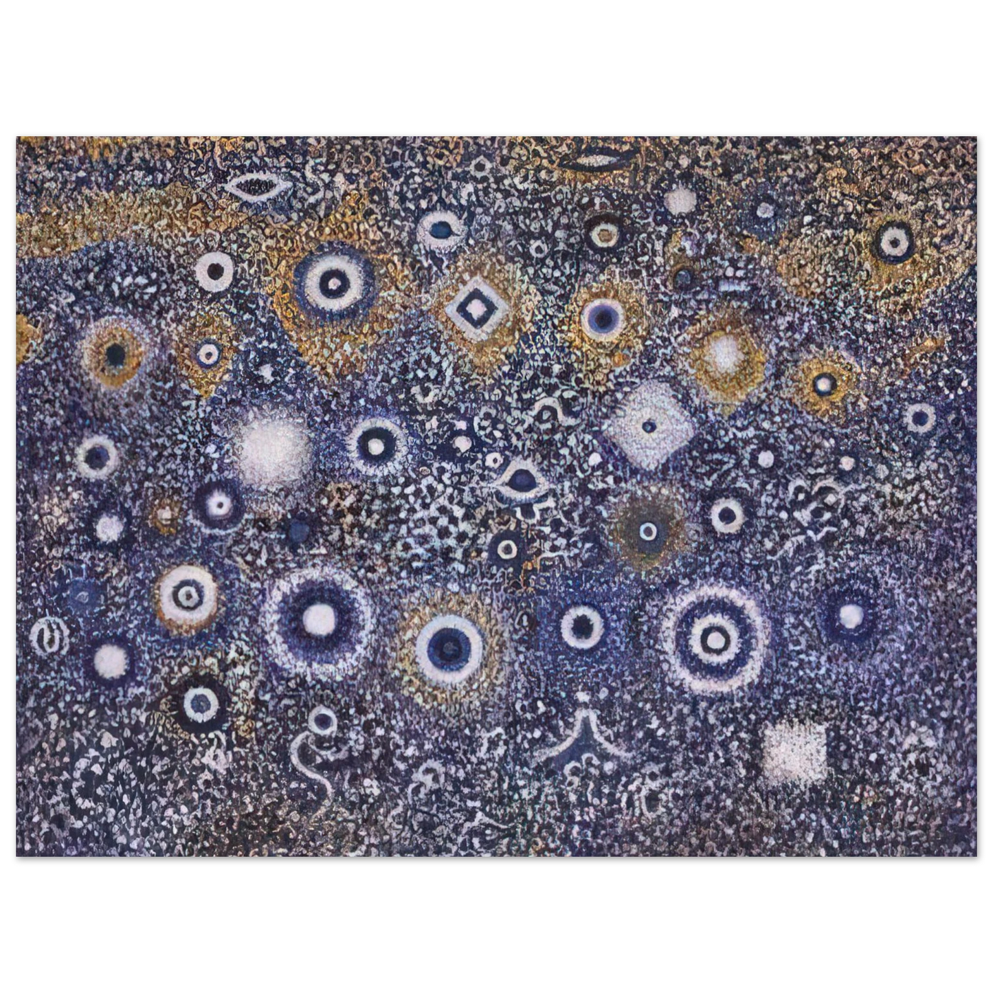 Richard Pousette-Dart - Night Landscape Fine Art Poster - Default Title