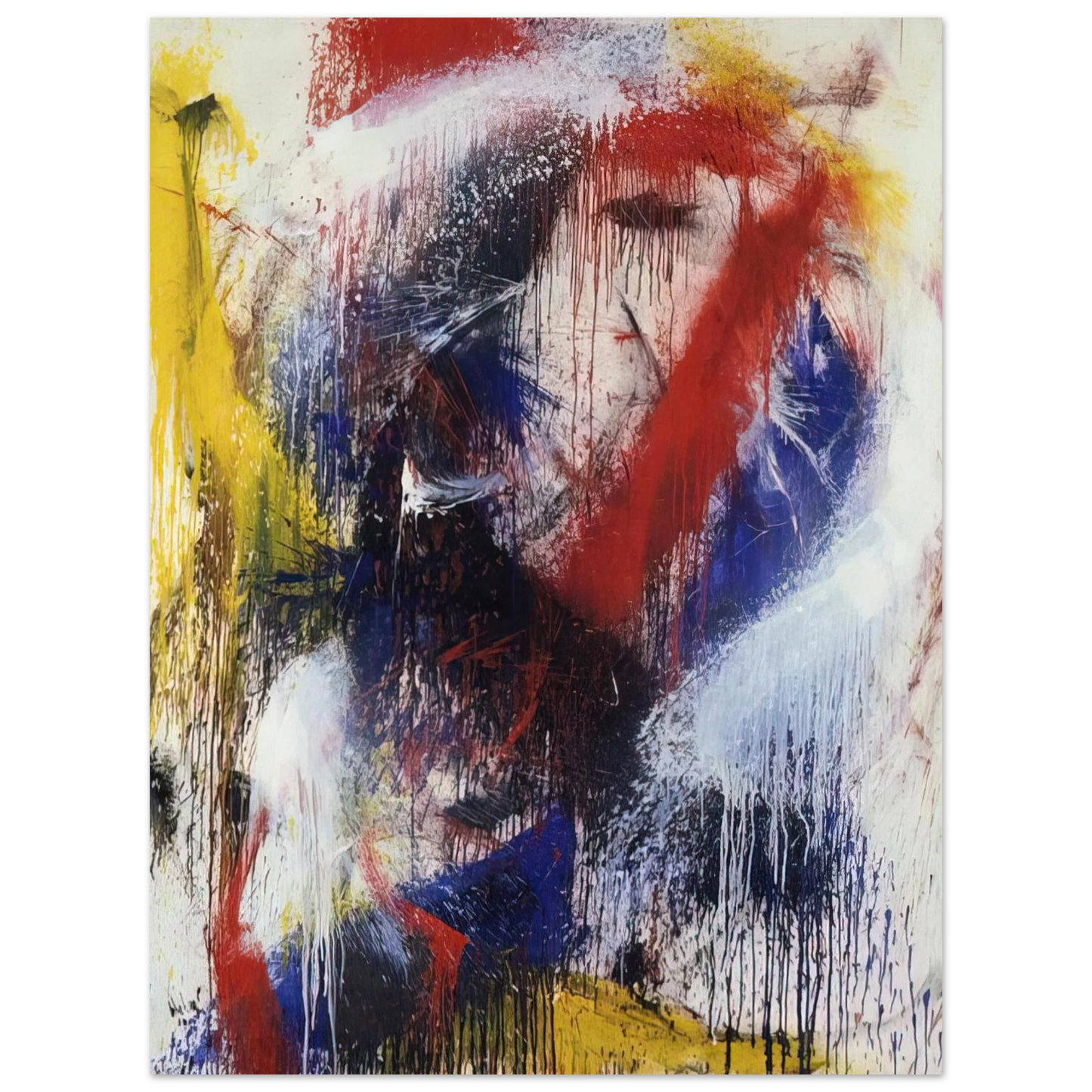 Norman Bluhm - Excalibur - 1960 Fine Art Poster - Default Title