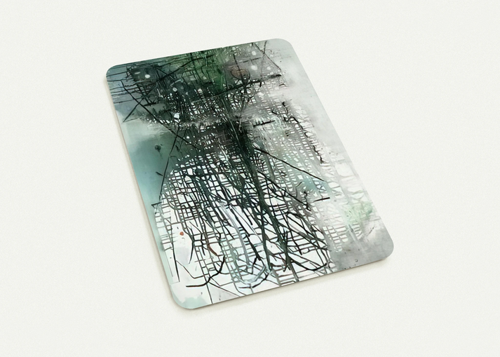 Composition - Art Informel By Wols Pack of 10 Post Cards | Wols Post Cards | A6 (10.5 x 14.8 cm) - 4.1 x 5.8 inches