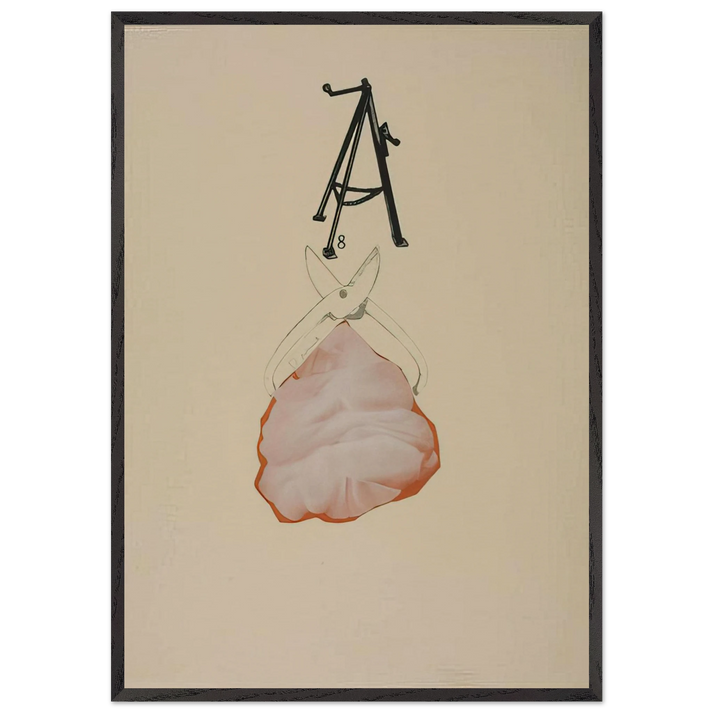 TOOL BOX 2 1966 - Jim Dine 70x100 cm / 28x40 inches Framed Art Print – Black Wooden Frame