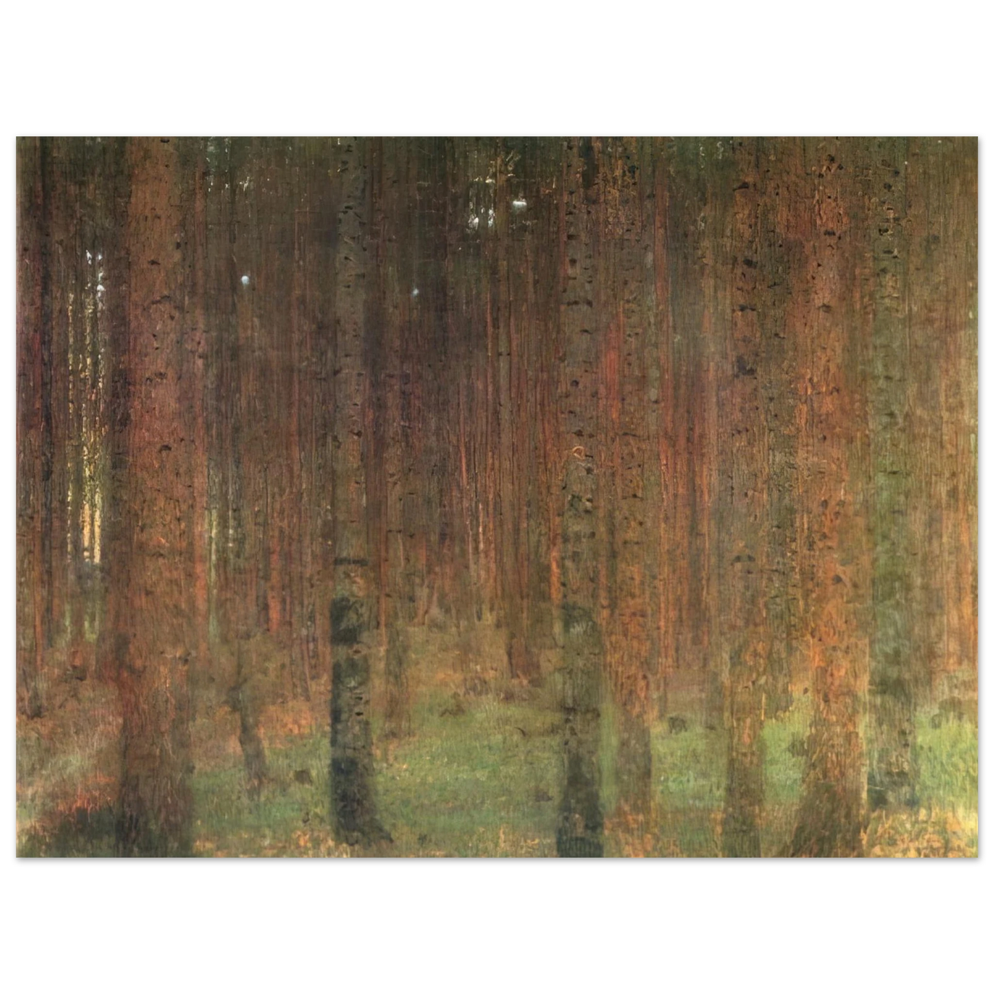 Gustav Klimt - PINE FOREST II Fine Art Poster - Default Title