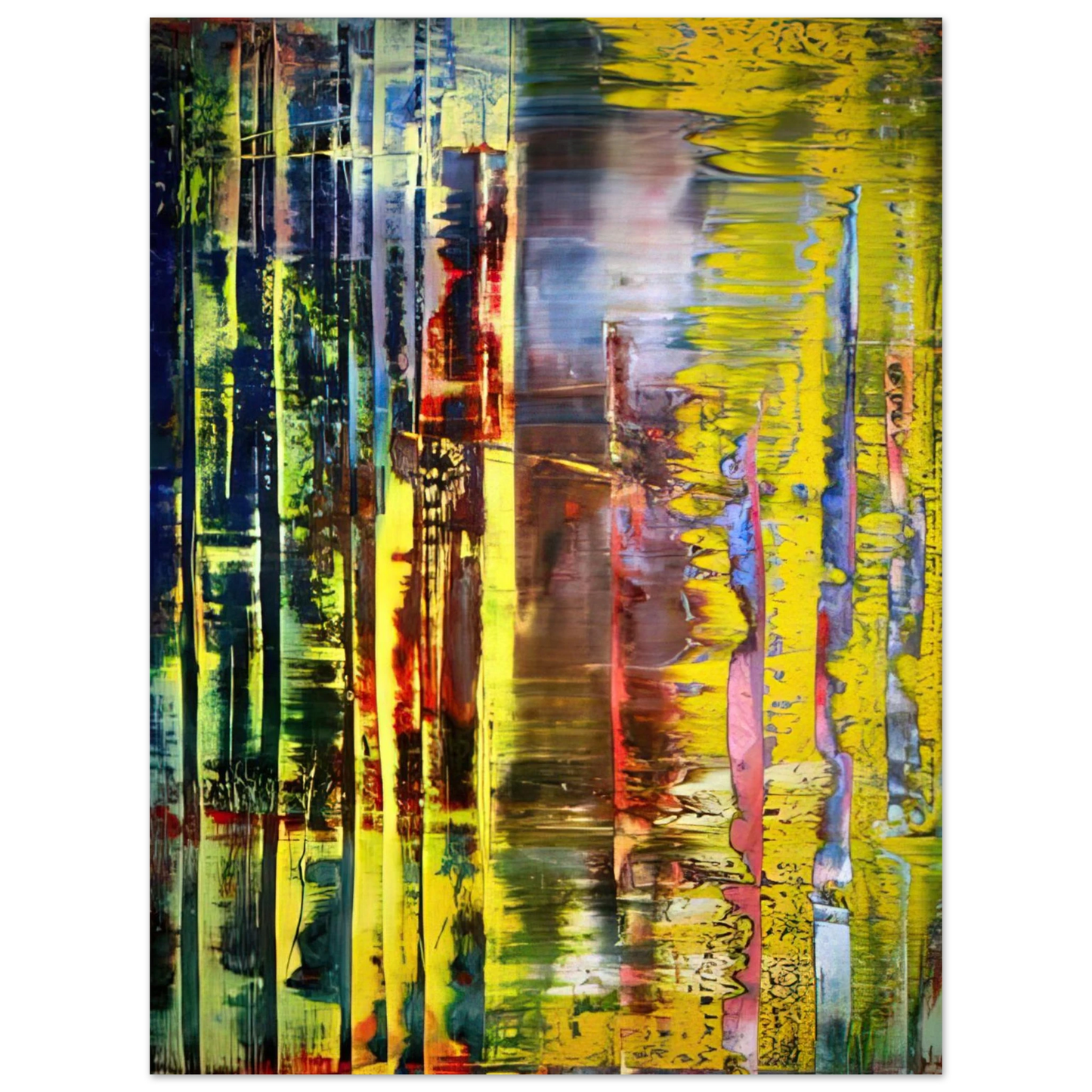 Gerhard Richter - ABSTRACT PAINTING 780 1 75x100 cm / 30x40inches Fine Art Poster