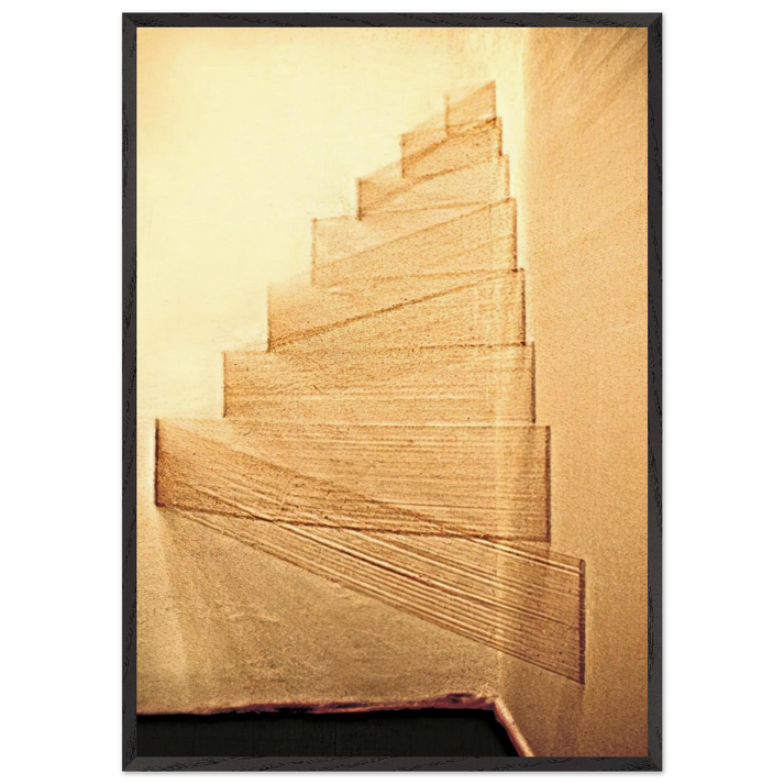 Tteia 1A - 1979 - Lygia Pape 70x100 cm / 28x40 inches Framed Art Print – Black Wooden Frame